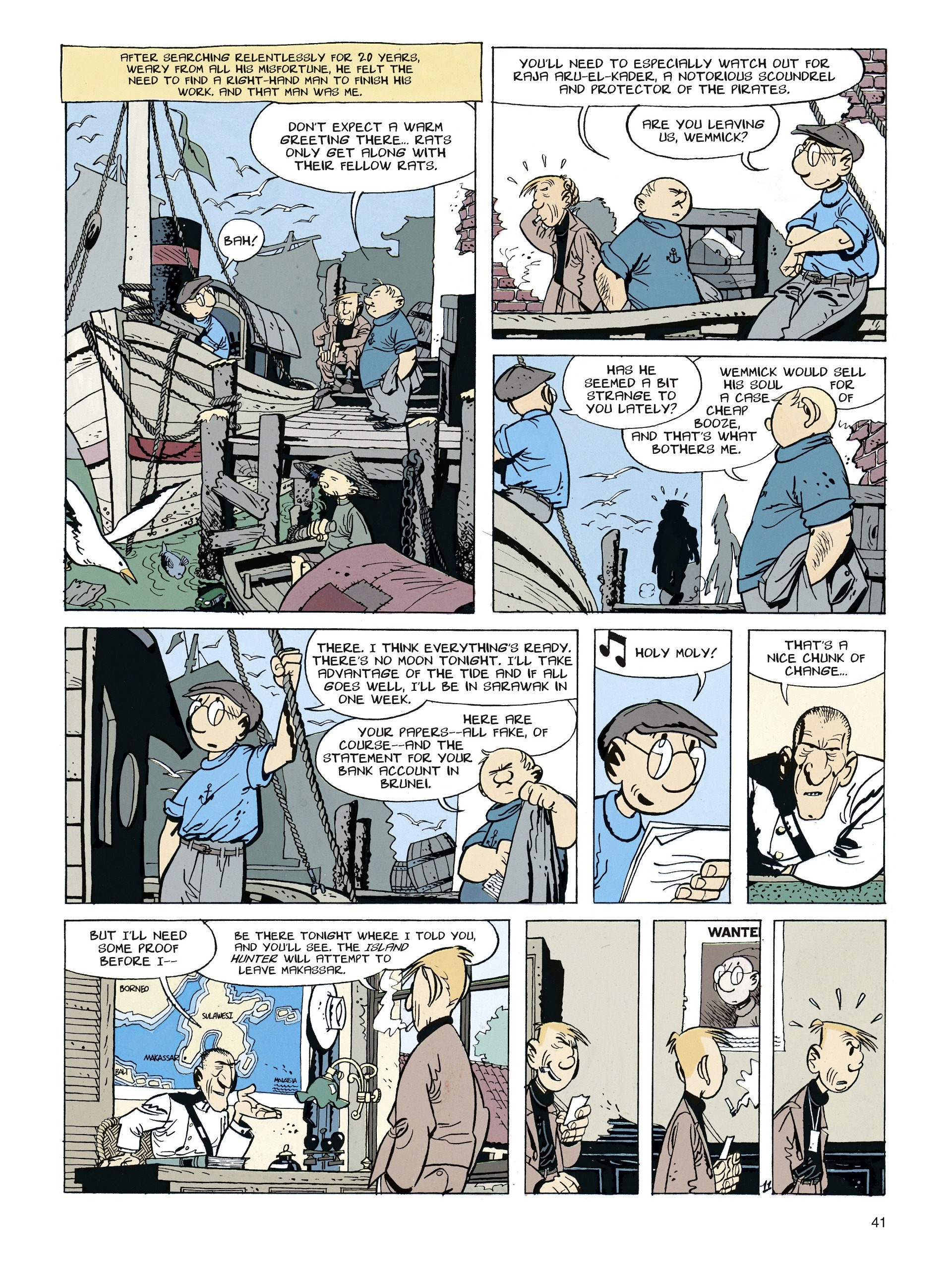 Read online Theodore Poussin comic -  Issue #2 - 41