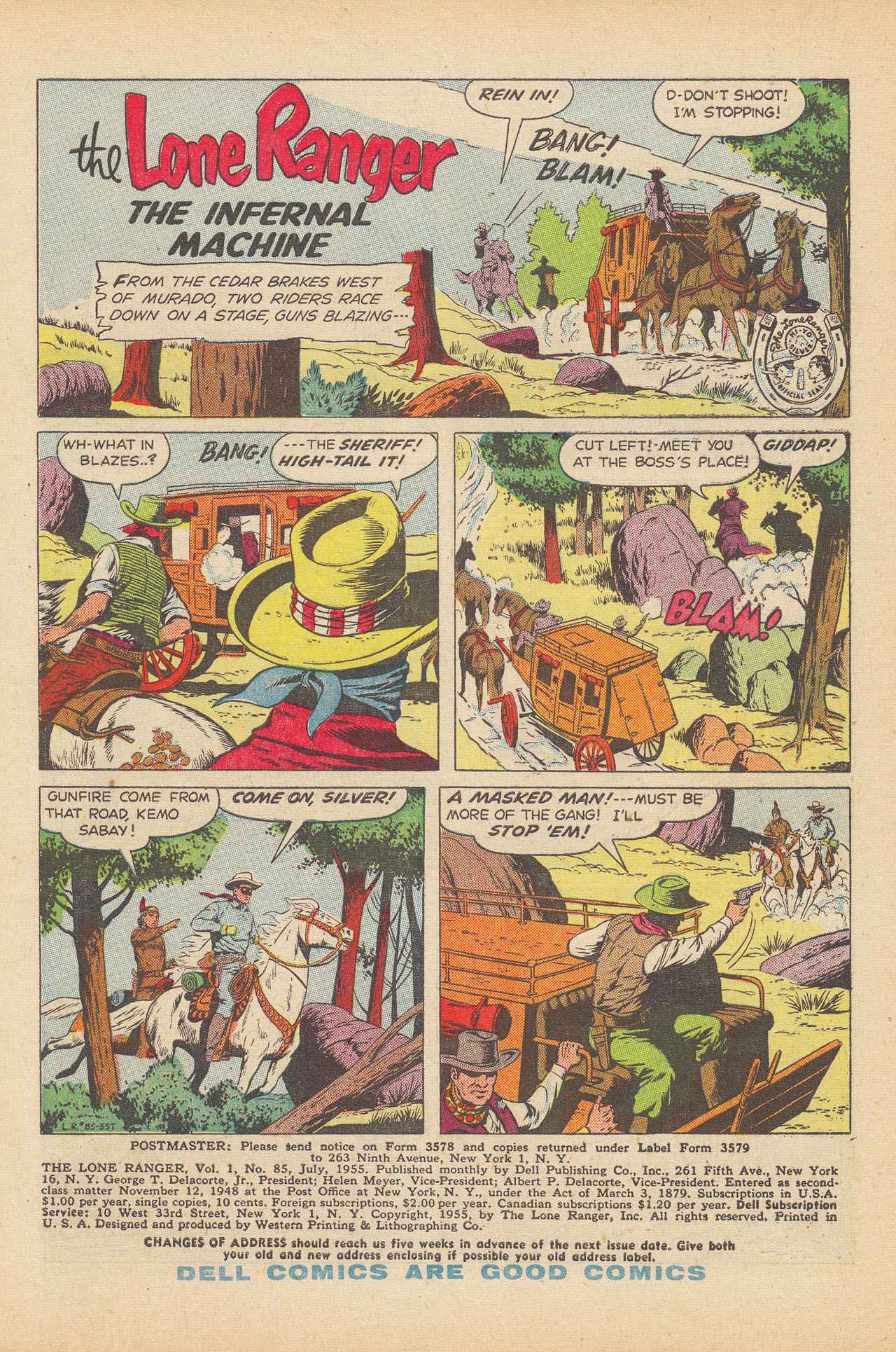 Read online The Lone Ranger (1948) comic -  Issue #85 - 3