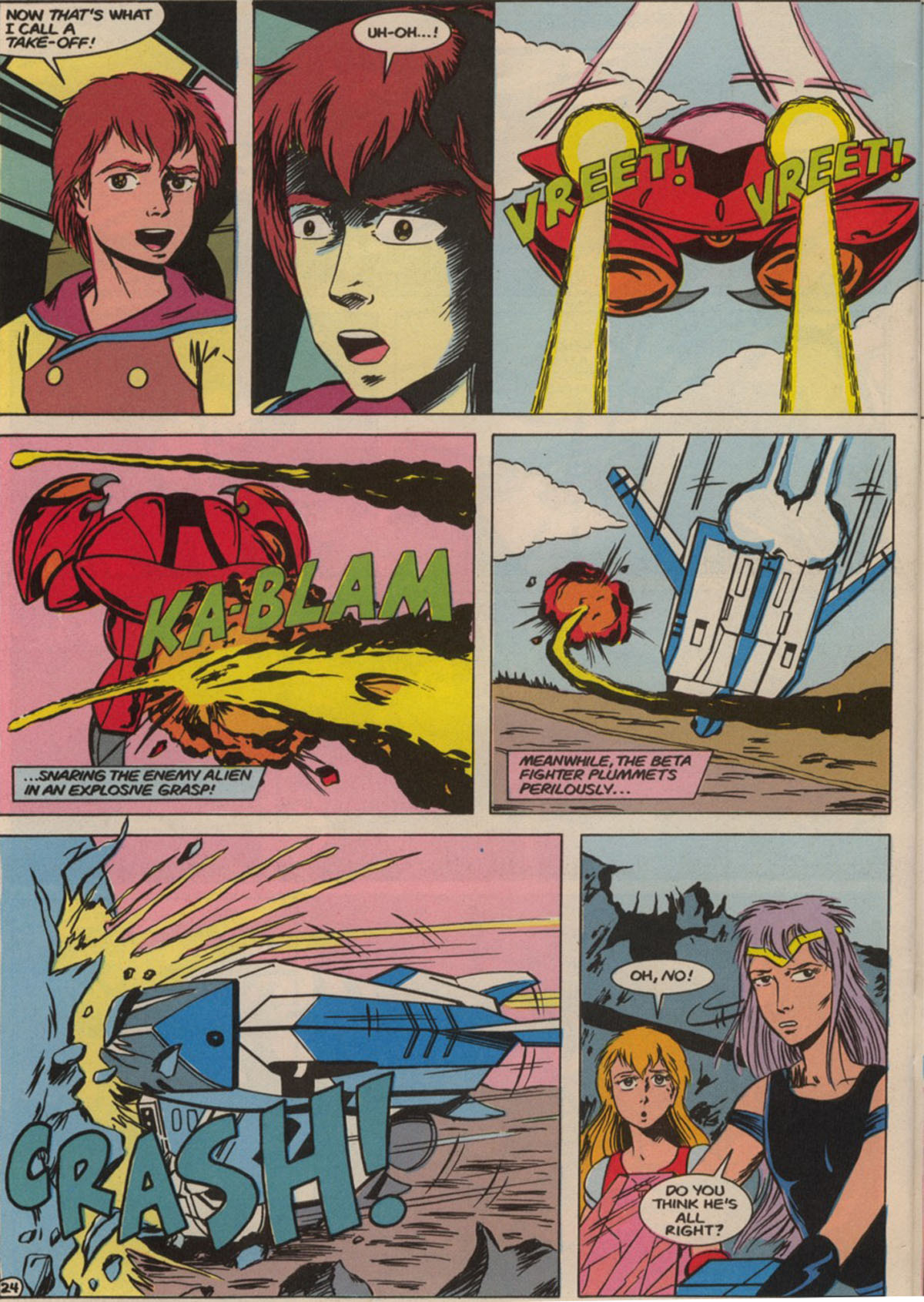 Read online Robotech The New Generation comic -  Issue #10 - 30