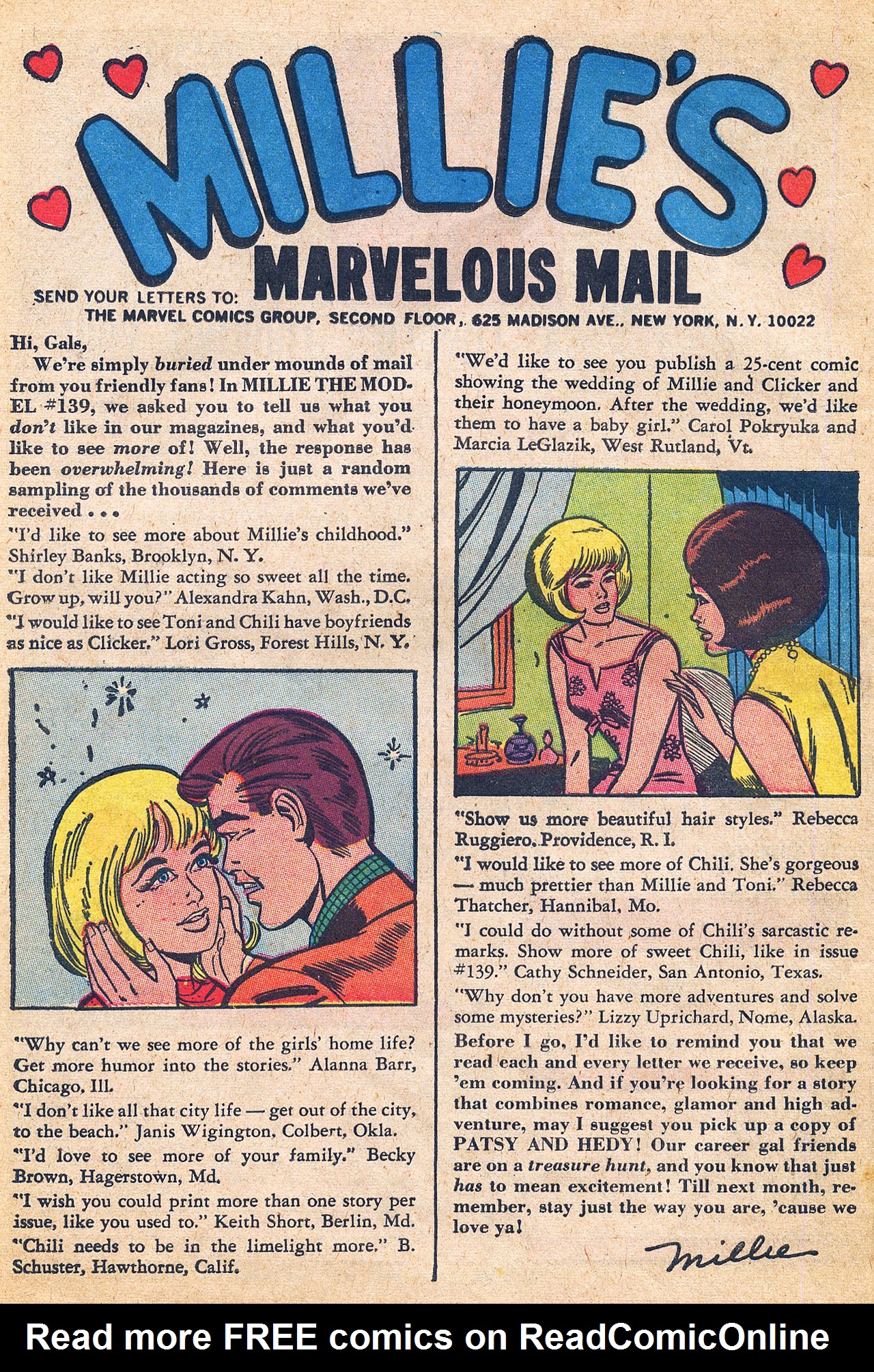 Read online Millie the Model comic -  Issue #142 - 30
