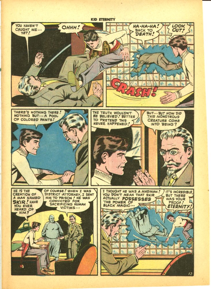 Read online Kid Eternity (1946) comic -  Issue #9 - 47