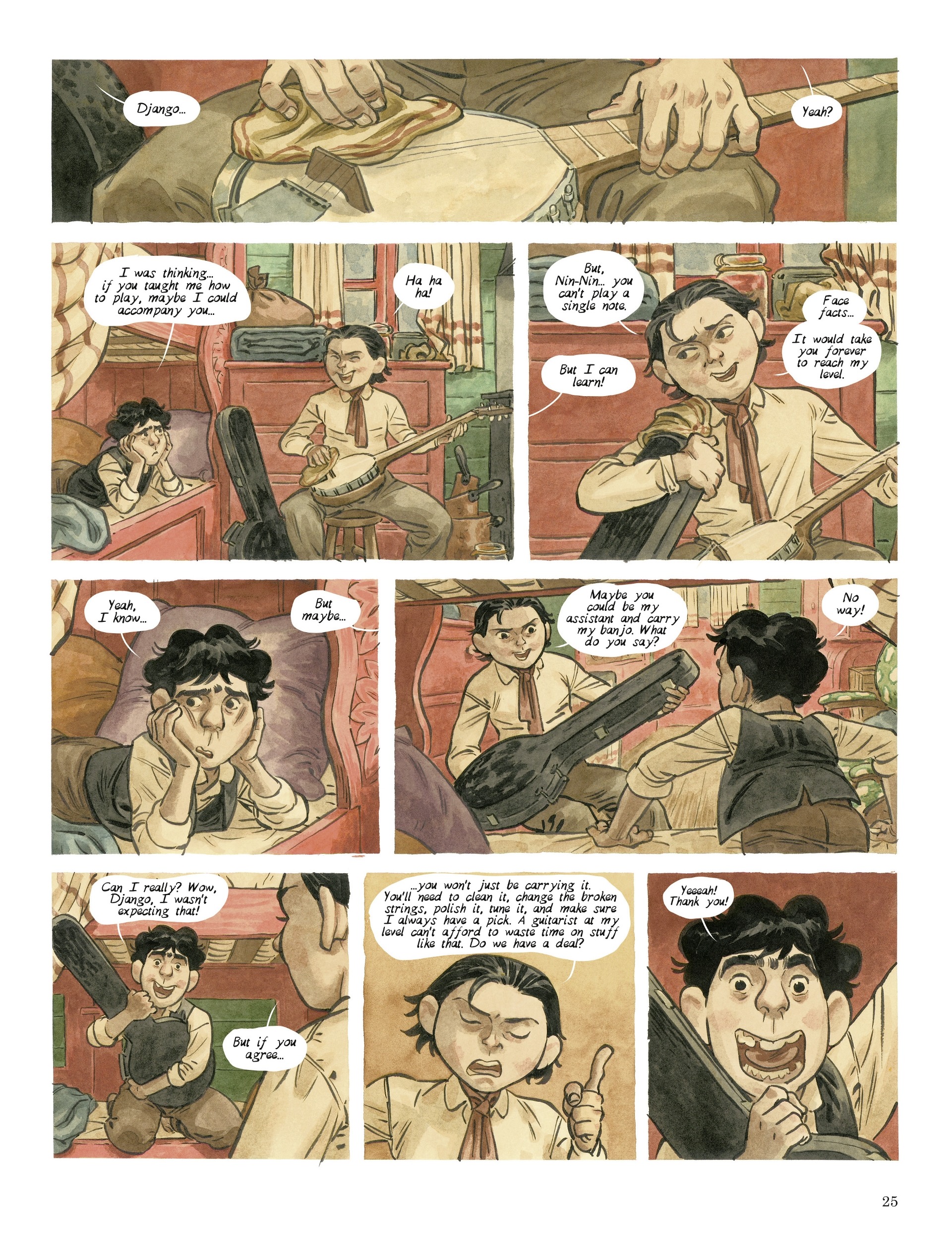 Read online Django: Hand On Fire comic -  Issue # TPB - 25