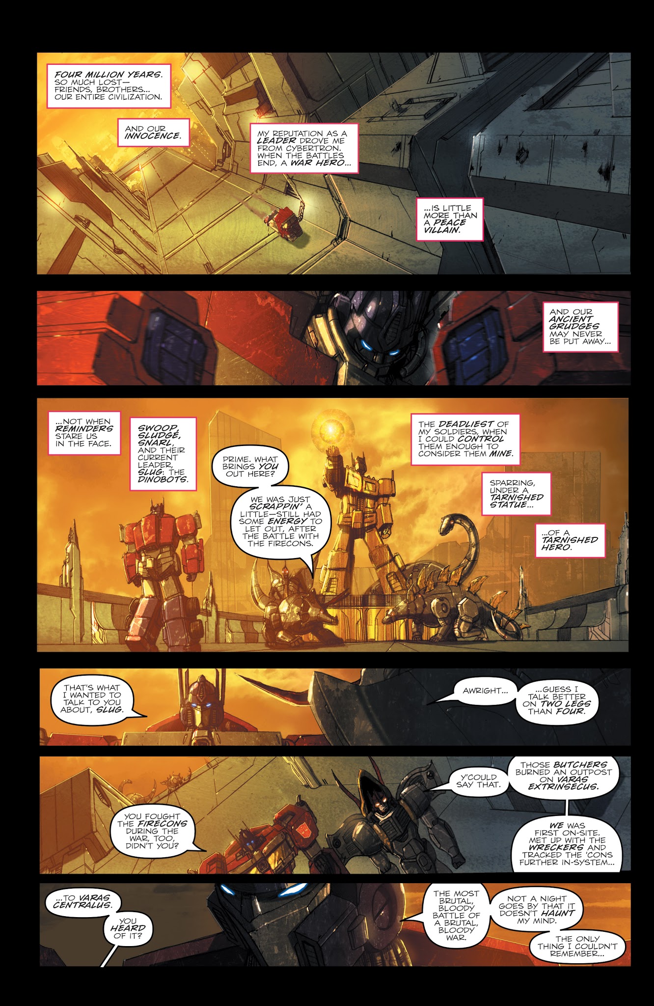 Read online The Transformers: Redemption of the Dinobots comic -  Issue # TPB - 37