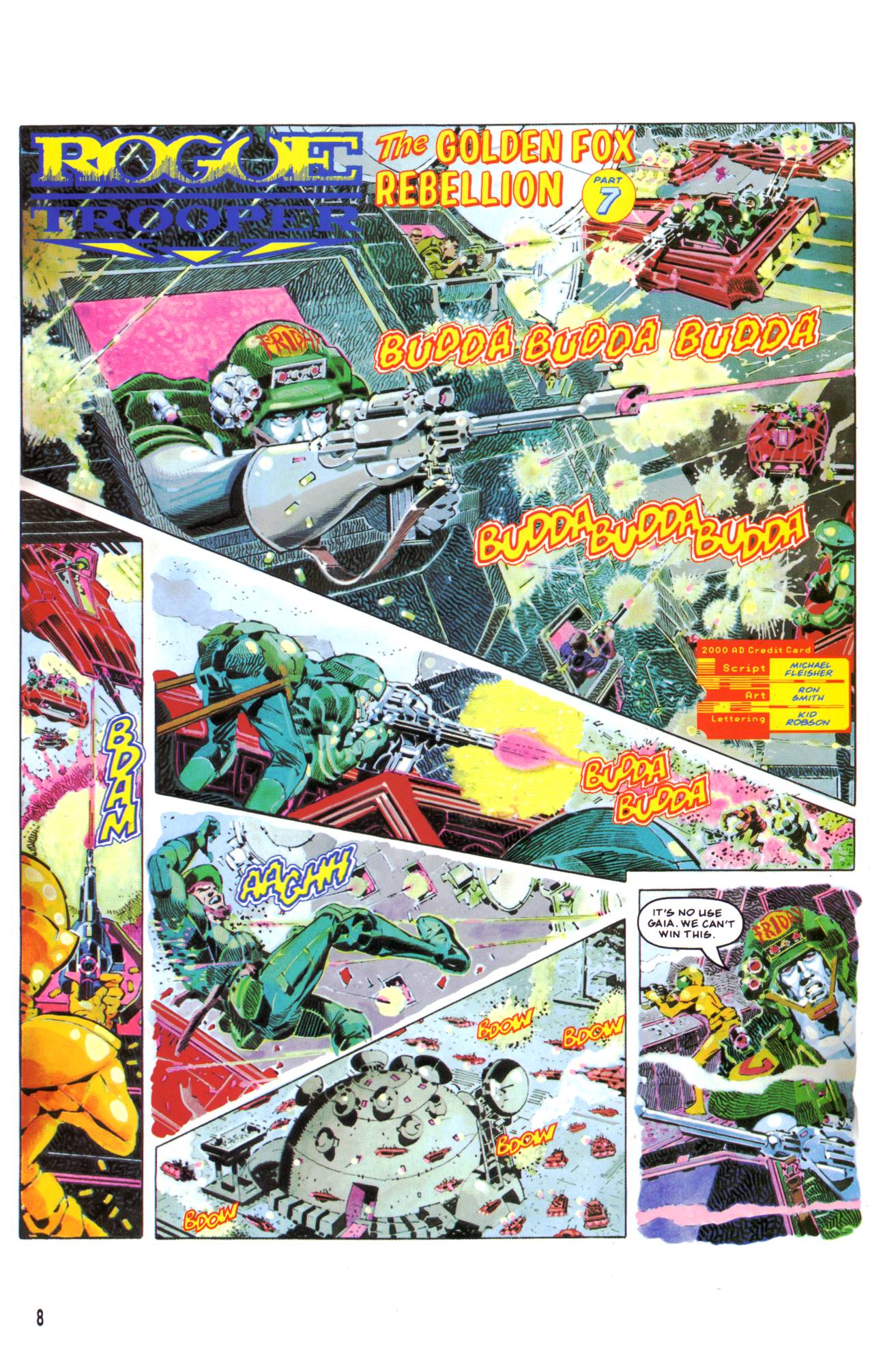 Read online Rogue Trooper:  The Final Warrior comic -  Issue #2 - 9