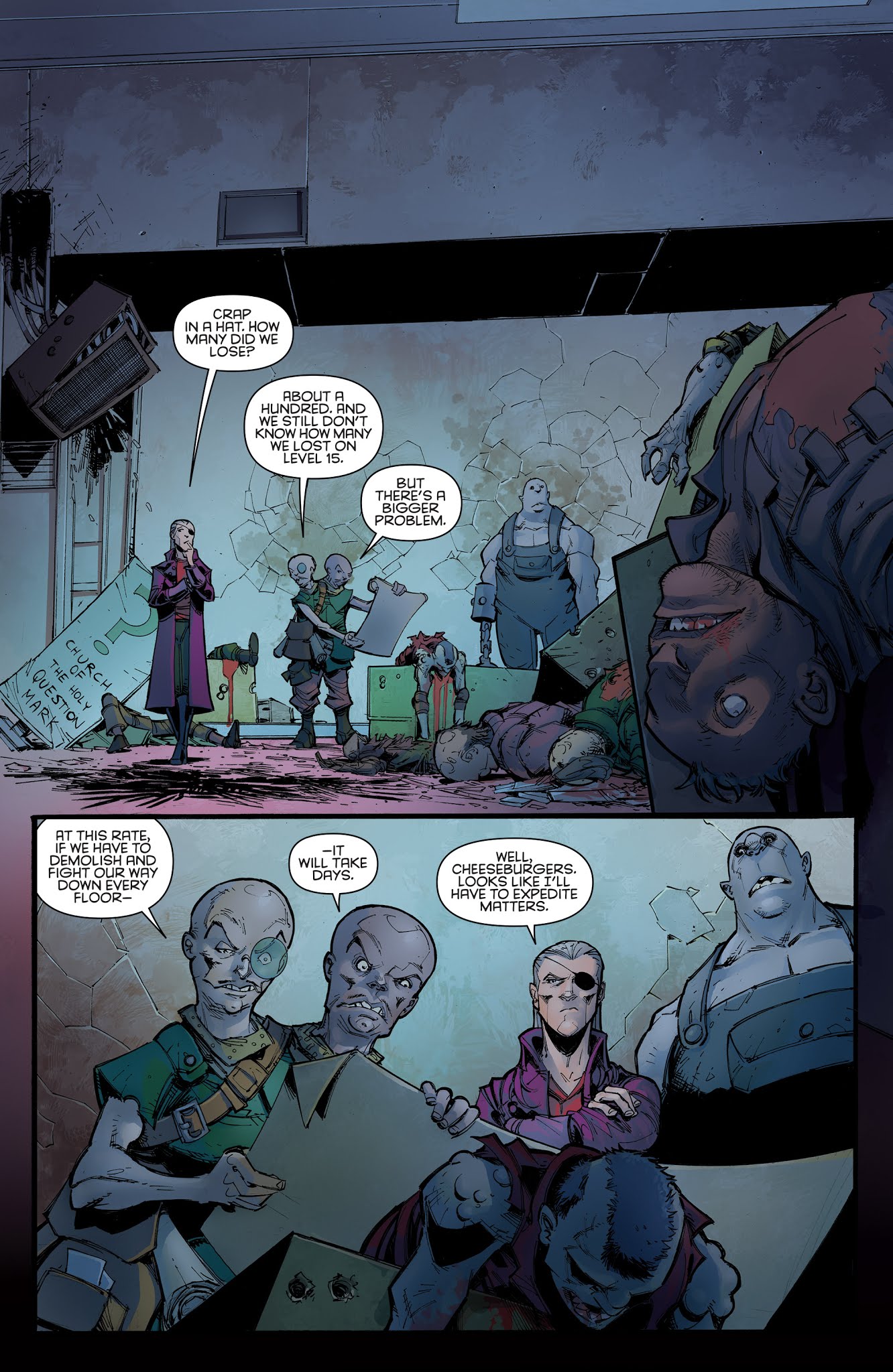 Read online Judge Dredd: Under Siege comic -  Issue #3 - 13