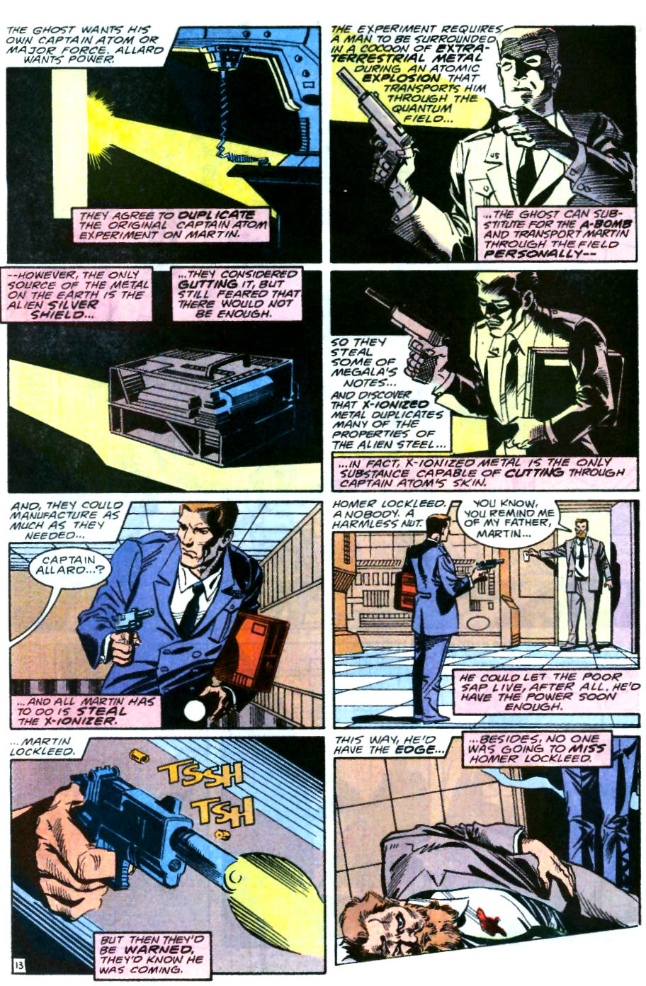 Read online Captain Atom (1987) comic -  Issue #45 - 14