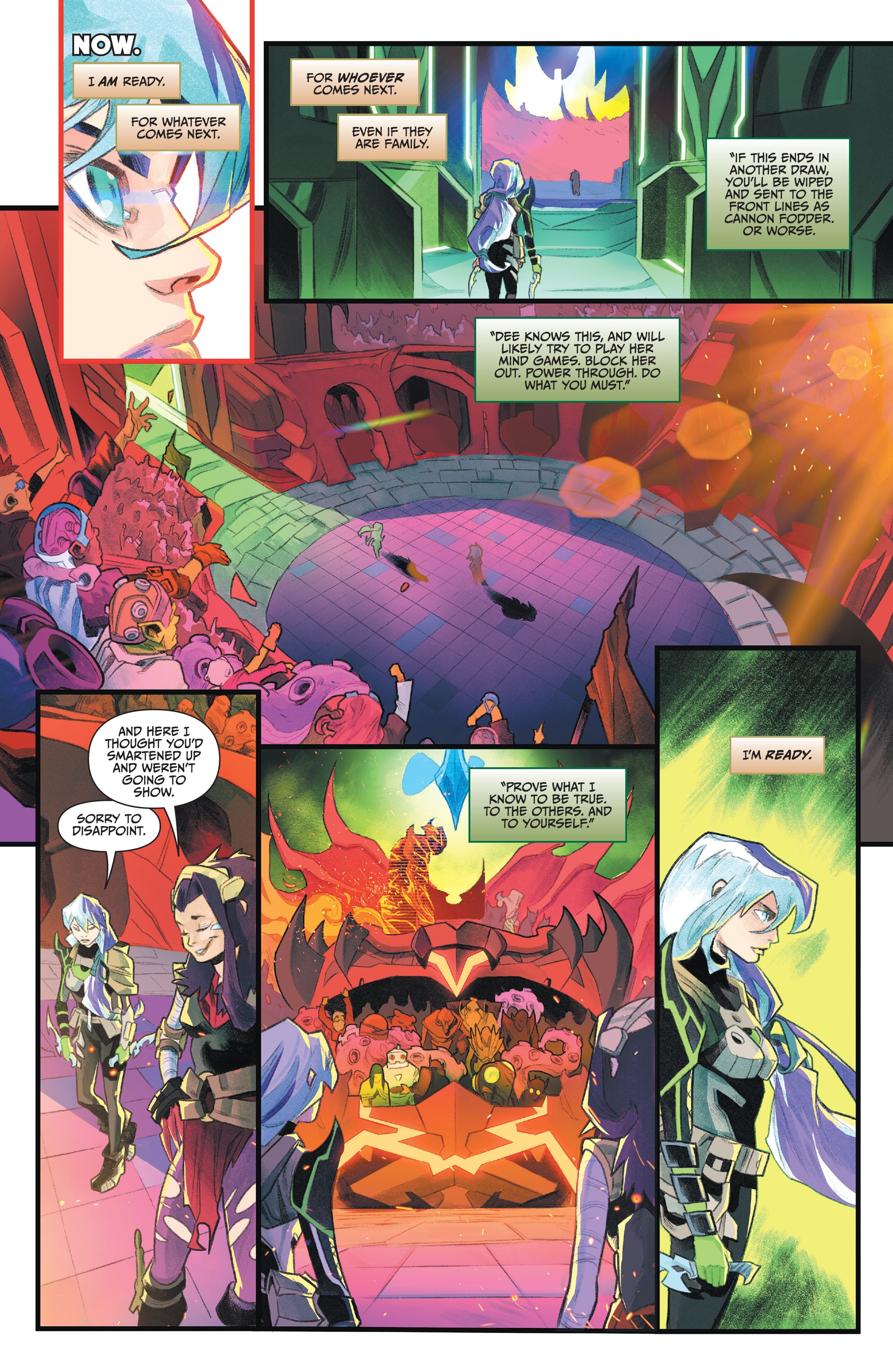Read online Power Rangers Unlimited comic -  Issue # Heir to Darkness - 29