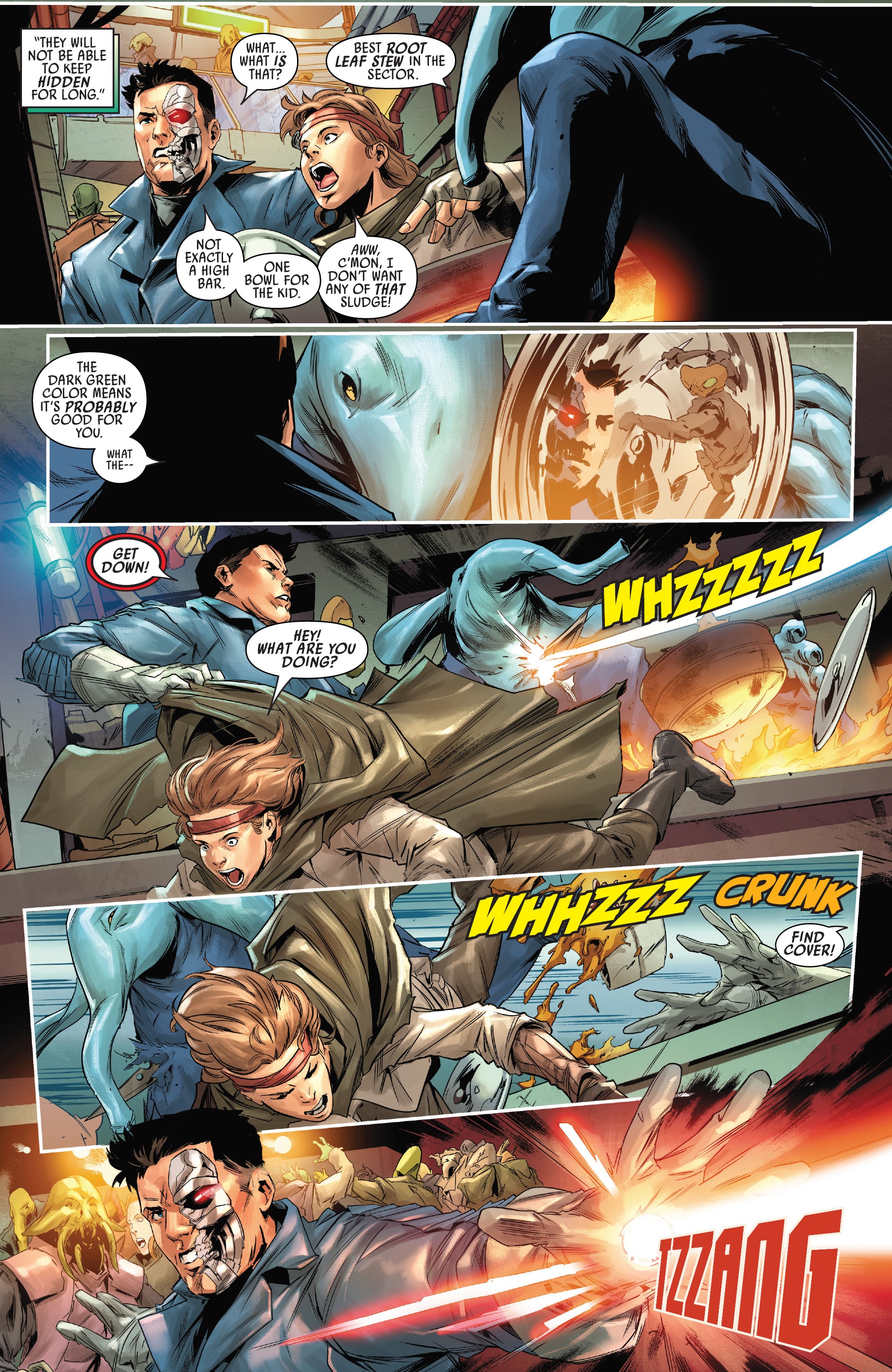 Read online Star Wars: Bounty Hunters comic -  Issue #6 - 9