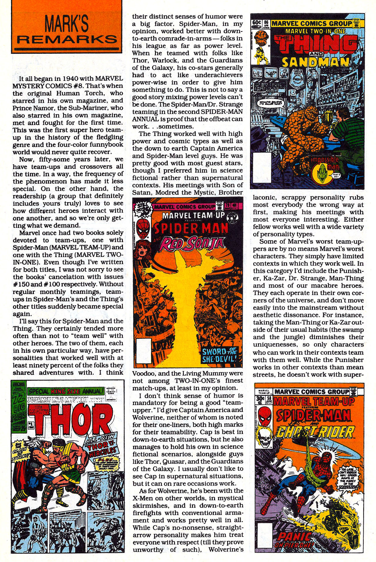 Read online Marvel Age comic -  Issue #113 - 14