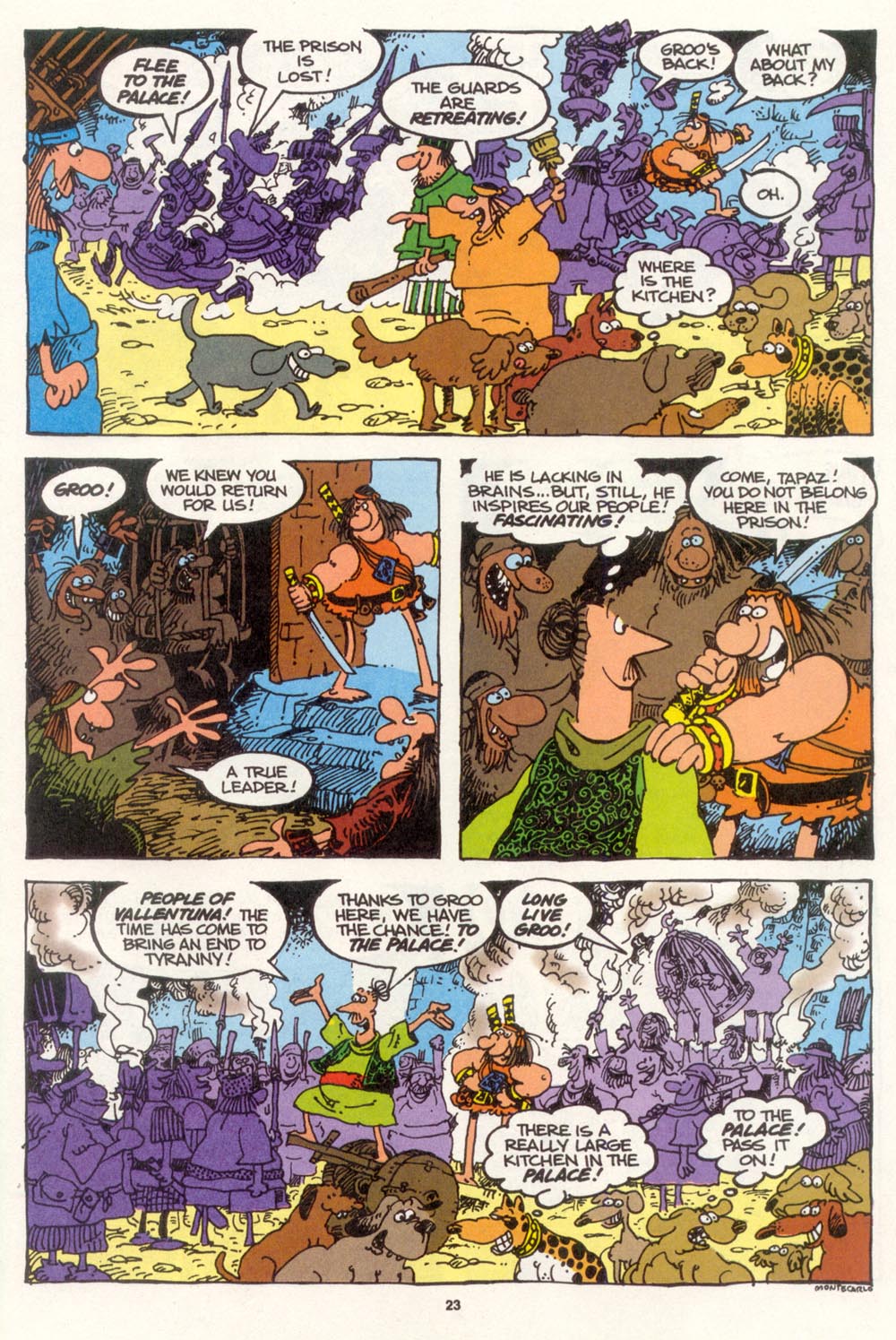 Read online Sergio Aragonés Groo the Wanderer comic -  Issue #107 - 25