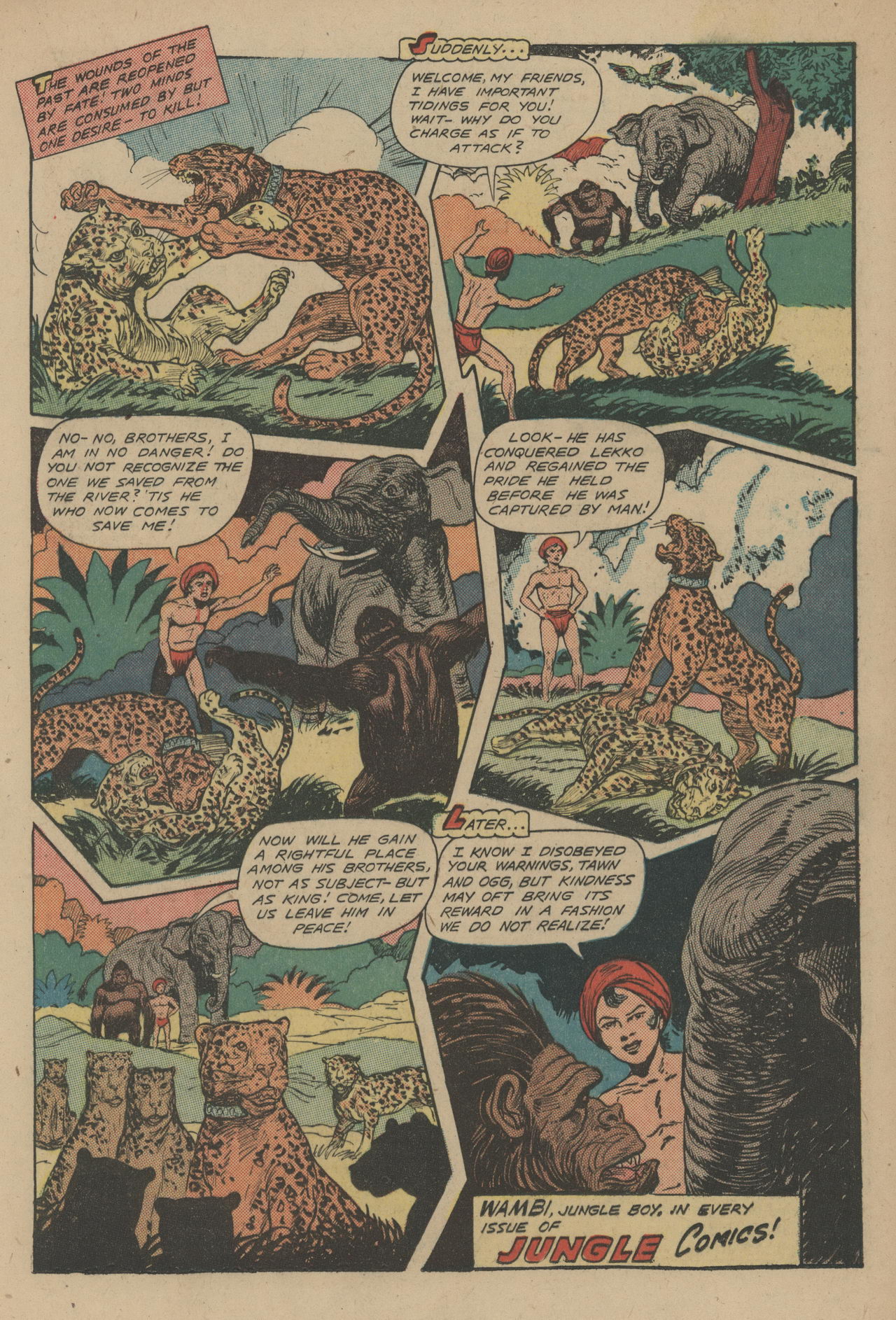 Read online Jungle Comics comic -  Issue #109 - 25