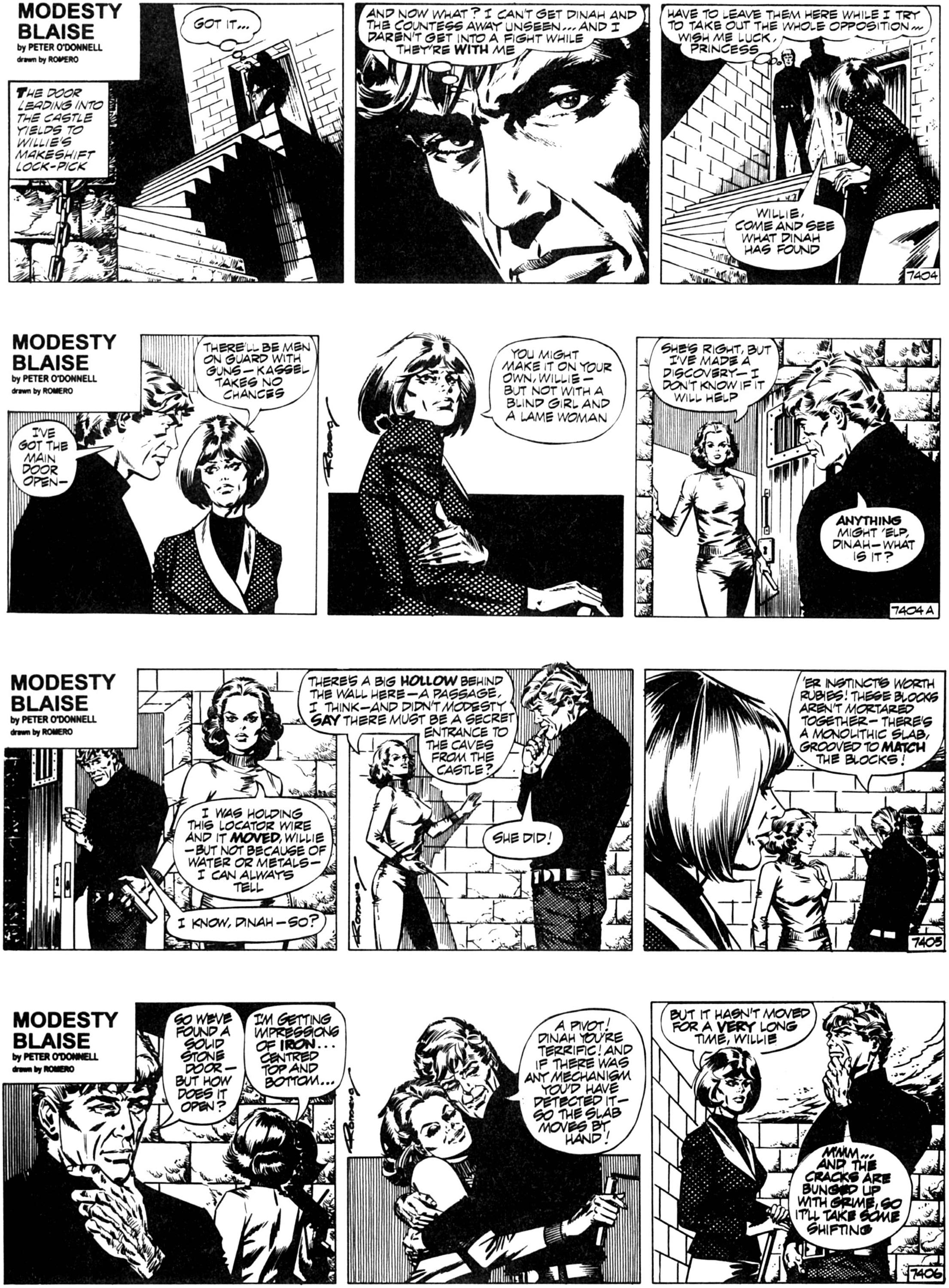 Read online Modesty Blaise: Lady in the Dark comic -  Issue # Full - 21