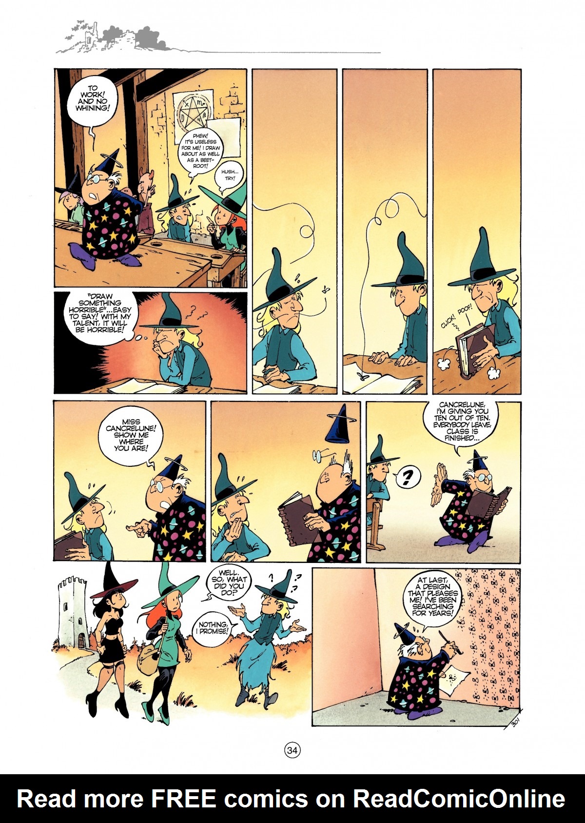Read online Melusine comic -  Issue #2 - 34