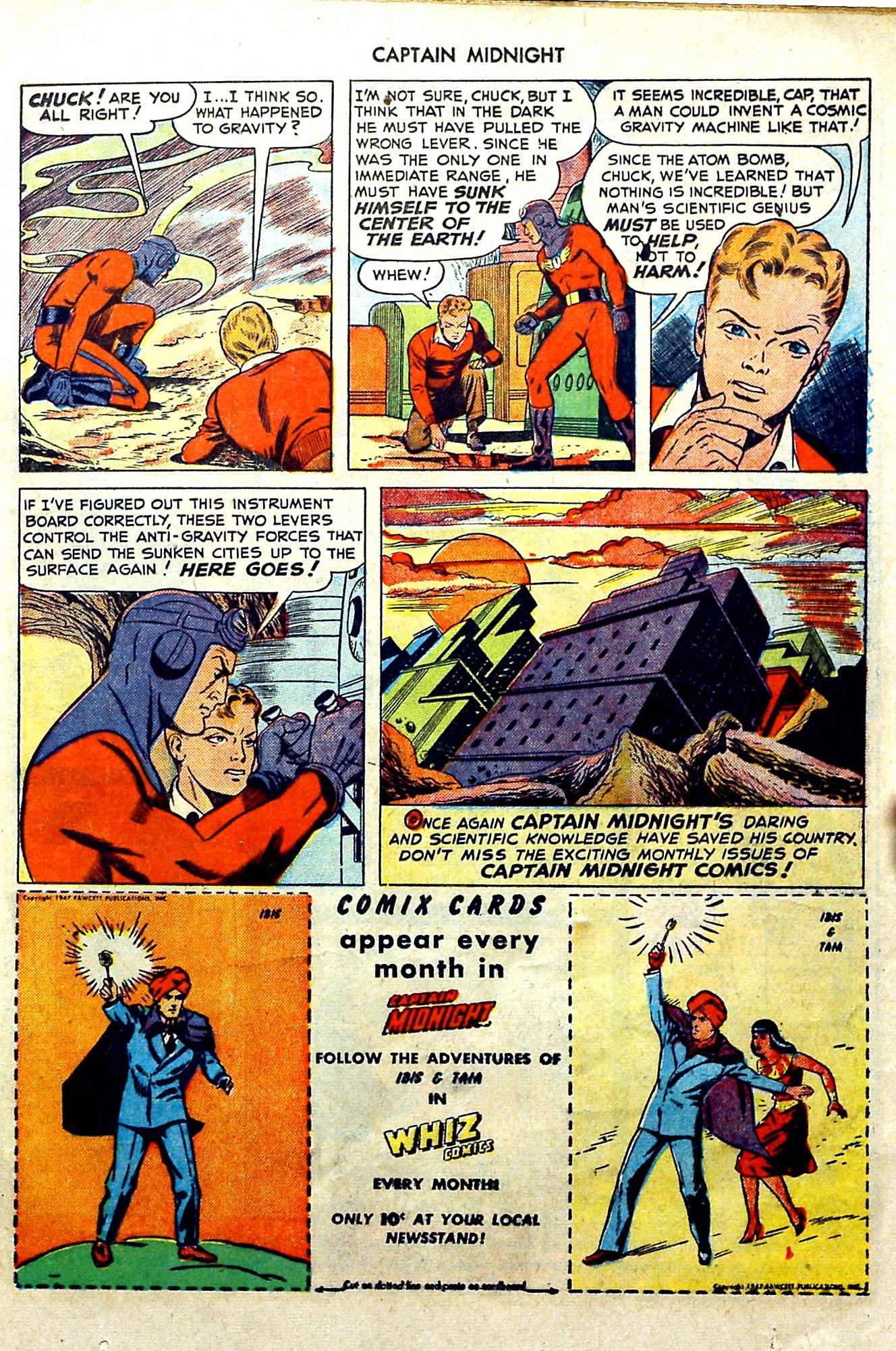 Read online Captain Midnight (1942) comic -  Issue #56 - 11