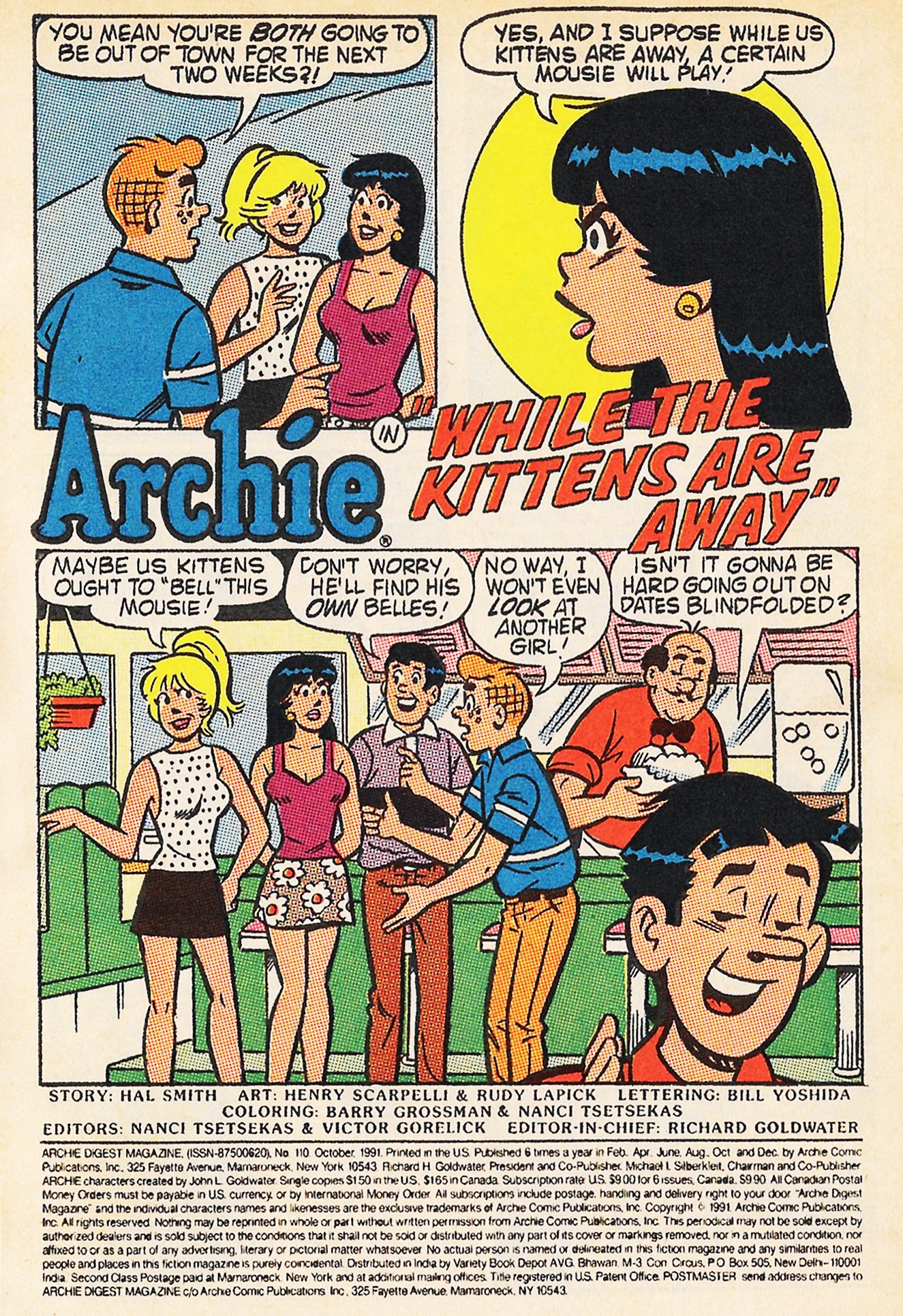 Read online Archie Digest Magazine comic -  Issue #110 - 3