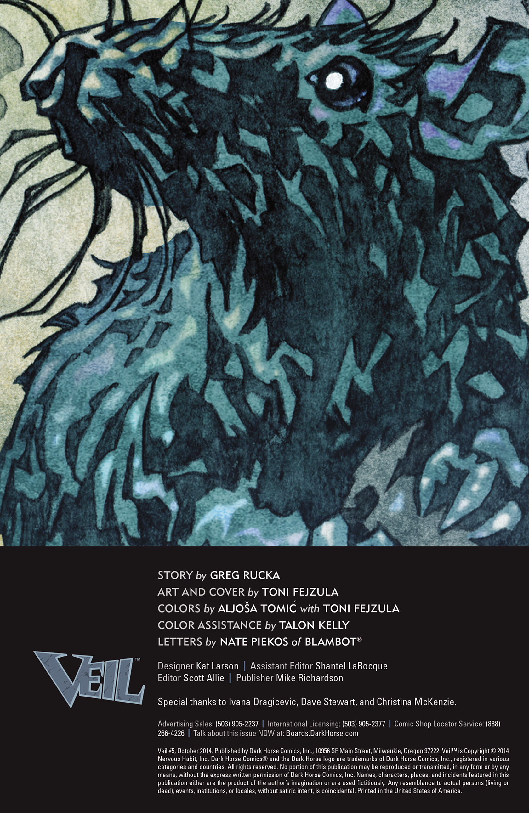 Read online Veil comic -  Issue #5 - 2