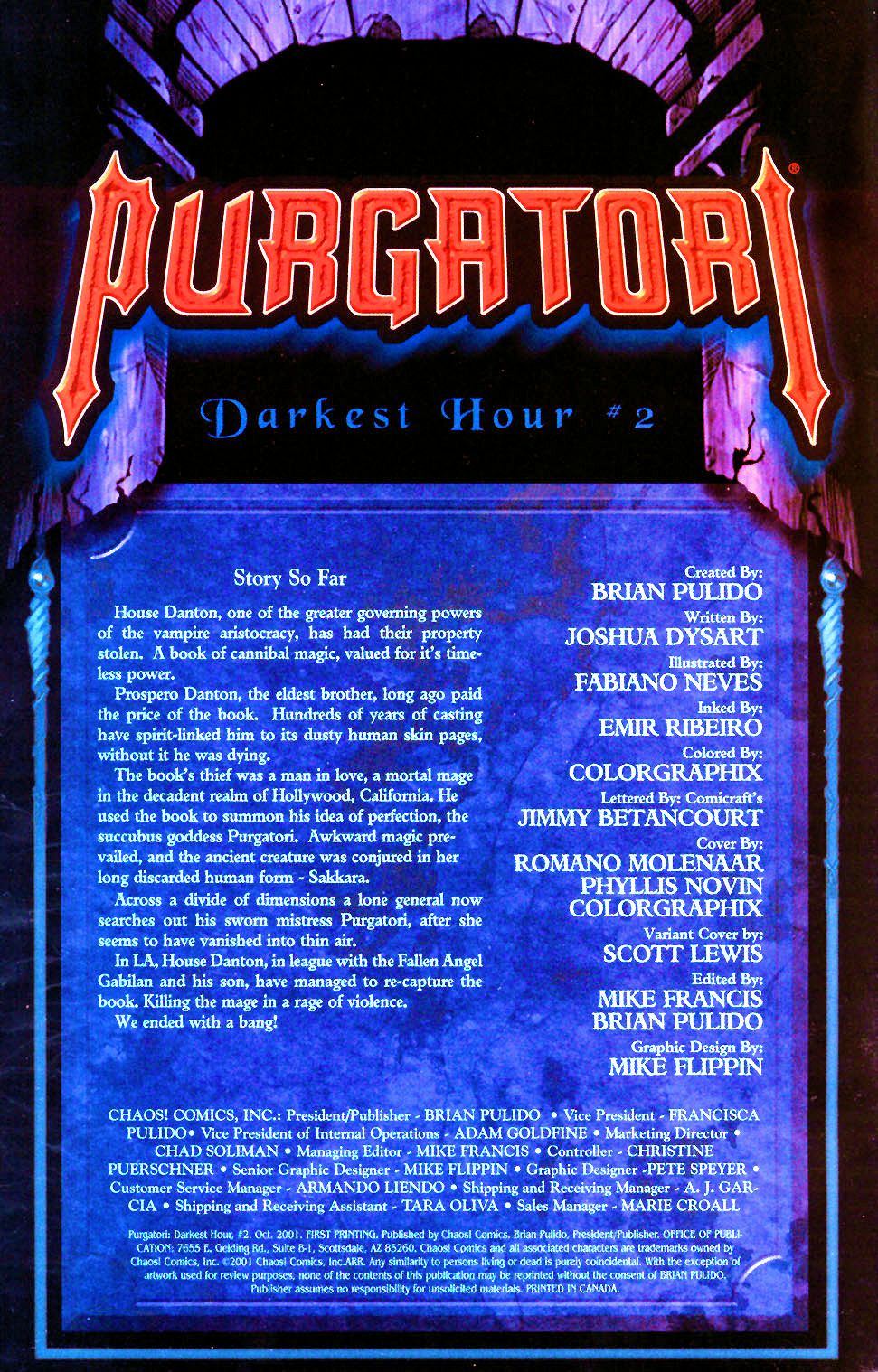 Read online Purgatori: Darkest Hour comic -  Issue #2 - 3