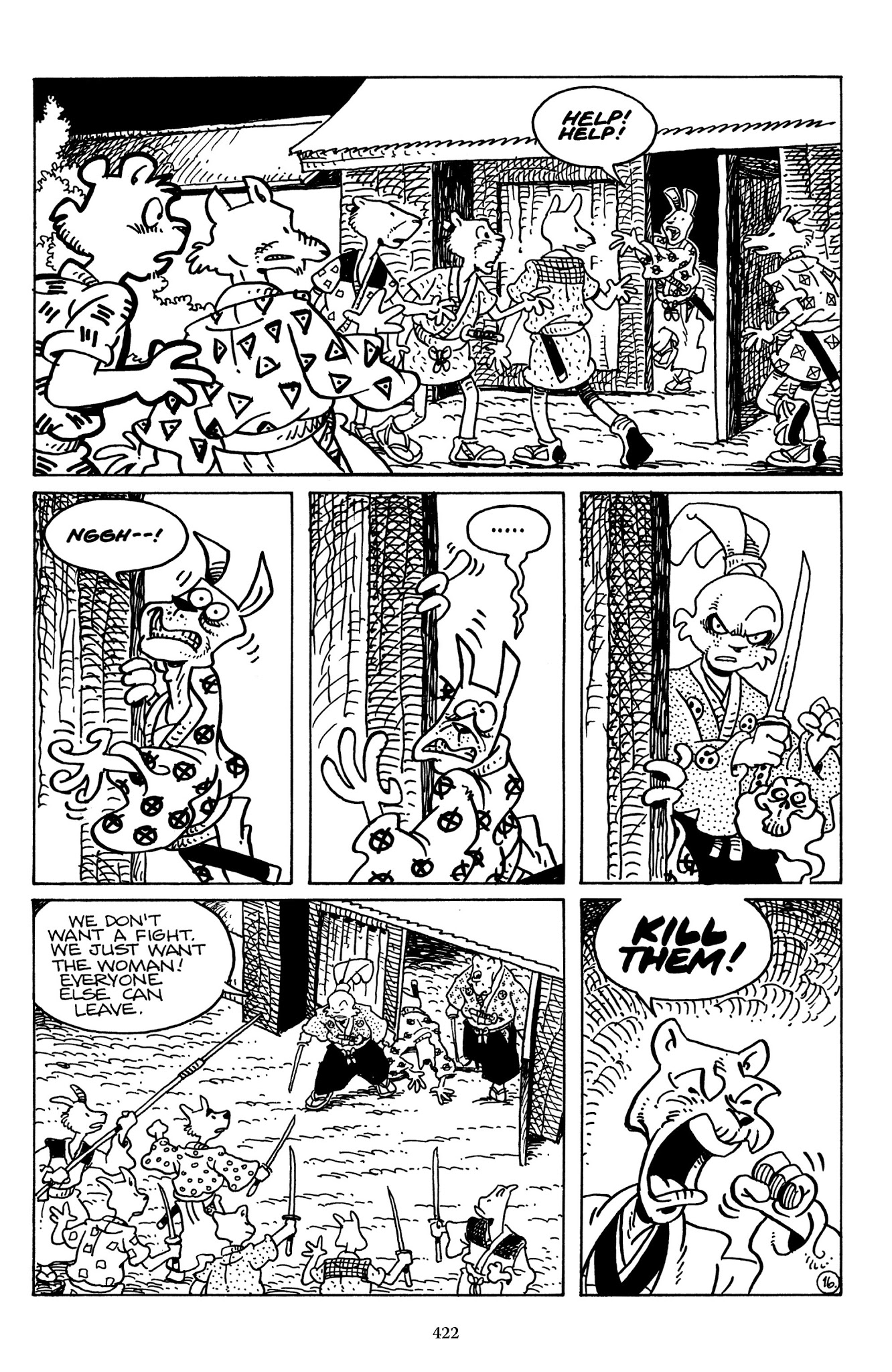 Read online The Usagi Yojimbo Saga comic -  Issue # TPB 6 - 420