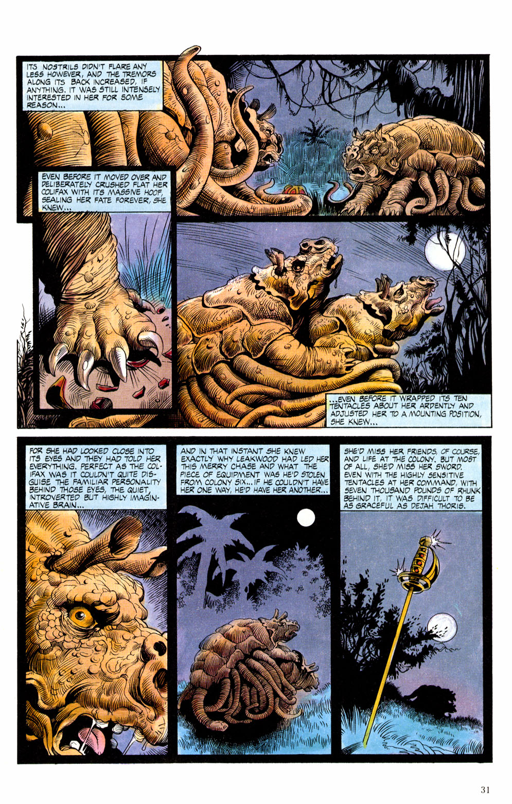 Read online Alien Worlds comic -  Issue #6 - 33
