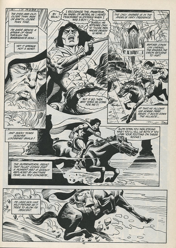 Read online The Savage Sword Of Conan comic -  Issue #188 - 45