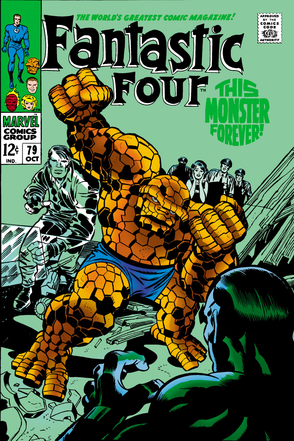 Read online Fantastic Four (1961) comic -  Issue #79 - 1