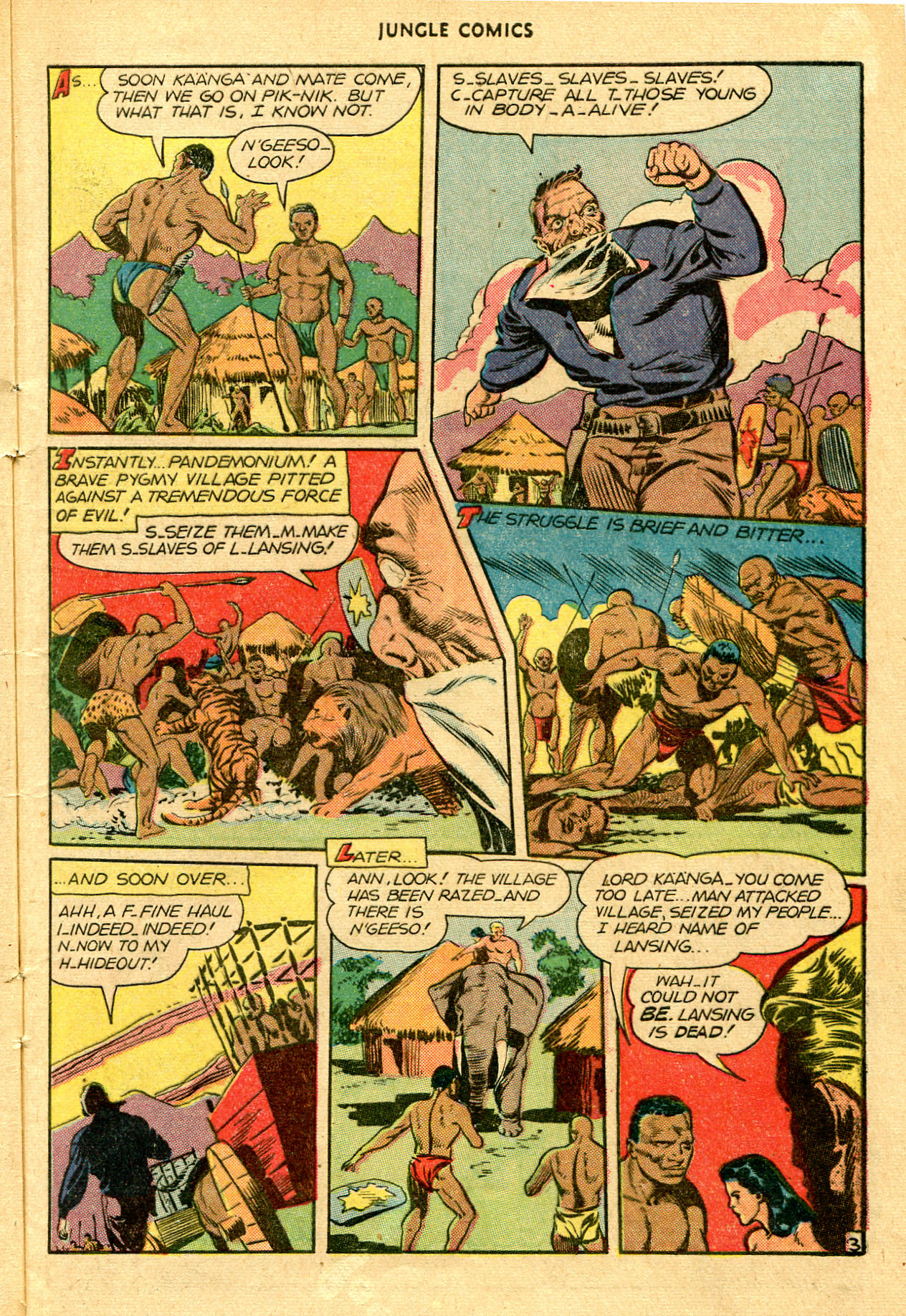 Read online Jungle Comics comic -  Issue #84 - 6