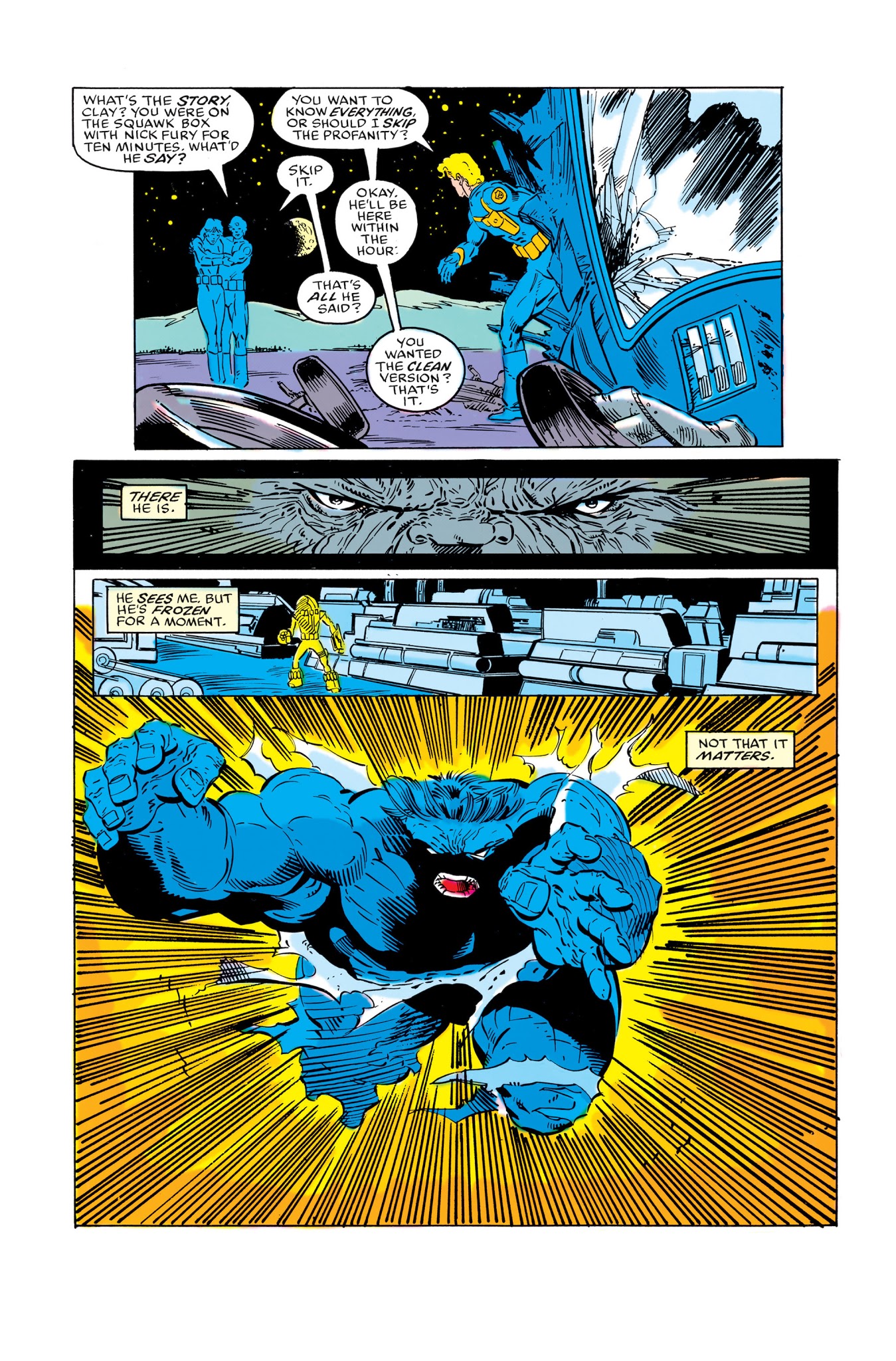 Read online Hulk Visionaries: Peter David comic -  Issue # TPB 2 - 143