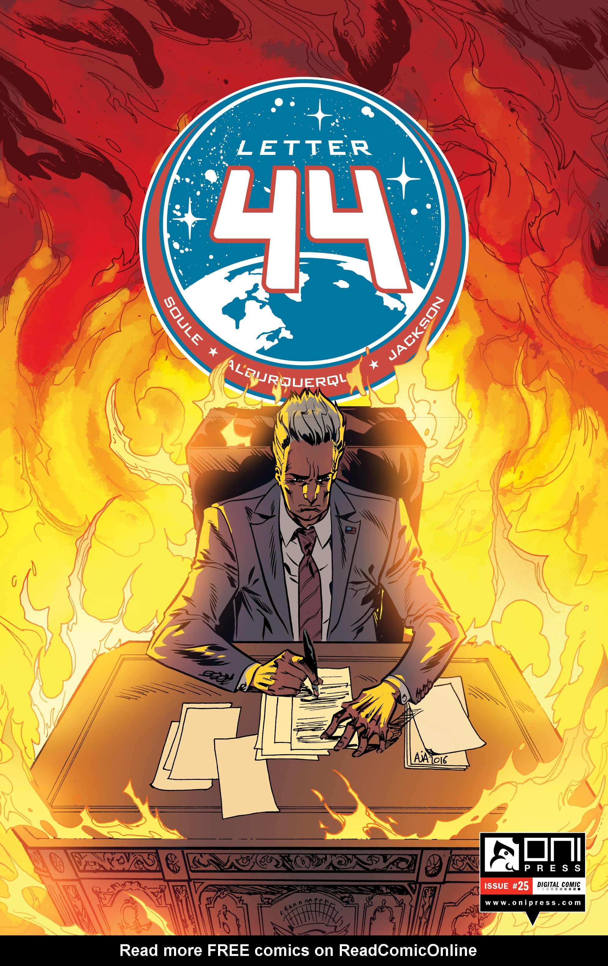 Read online Letter 44 comic -  Issue #25 - 1