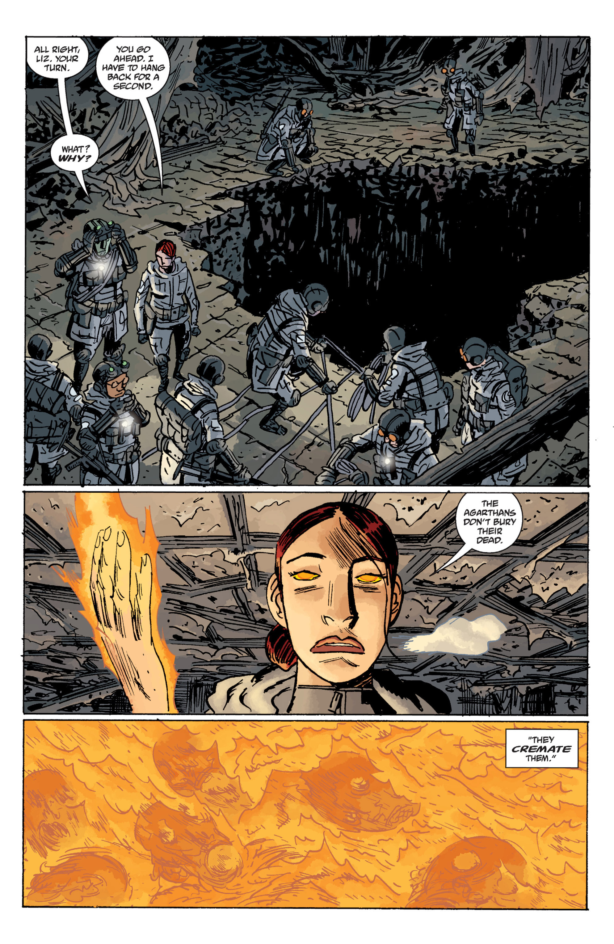 Read online B.P.R.D.: Hollow Earth and Other Stories comic -  Issue # TPB 14 - 34