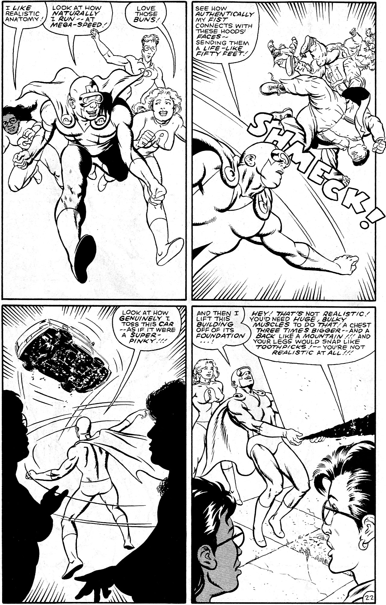 Read online Megaton Man Meets The Uncatergorizable X-Them comic -  Issue # Full - 24