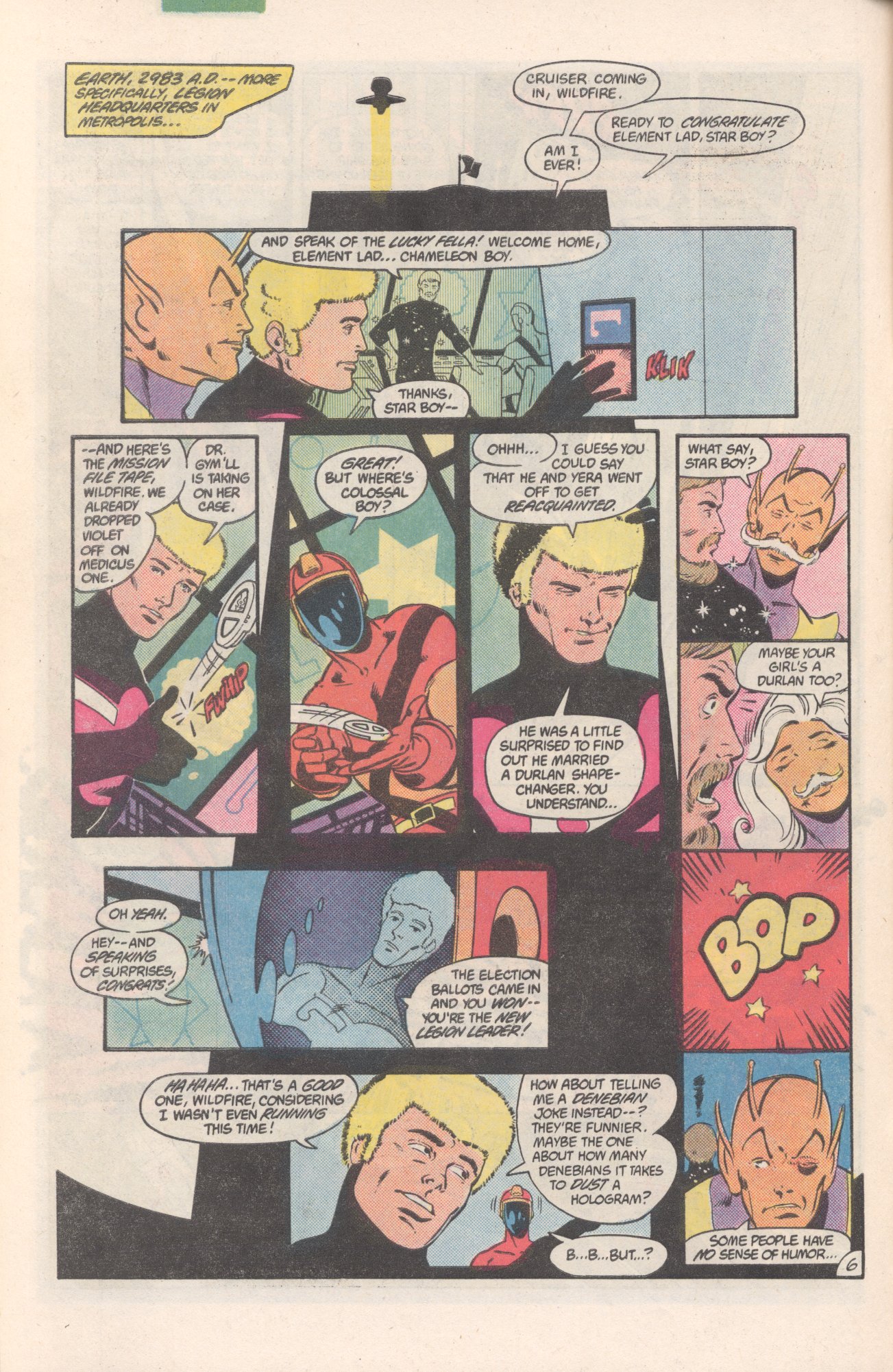Legion of Super-Heroes (1980) 307 Page 6