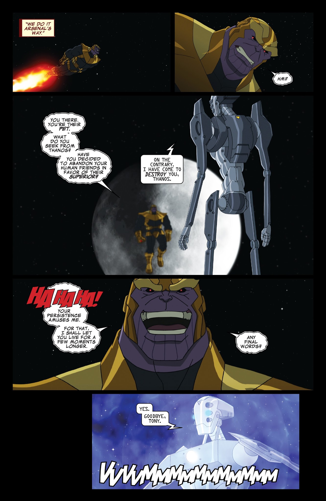 Read online Avengers vs. Thanos (2018) comic -  Issue # TPB - 44