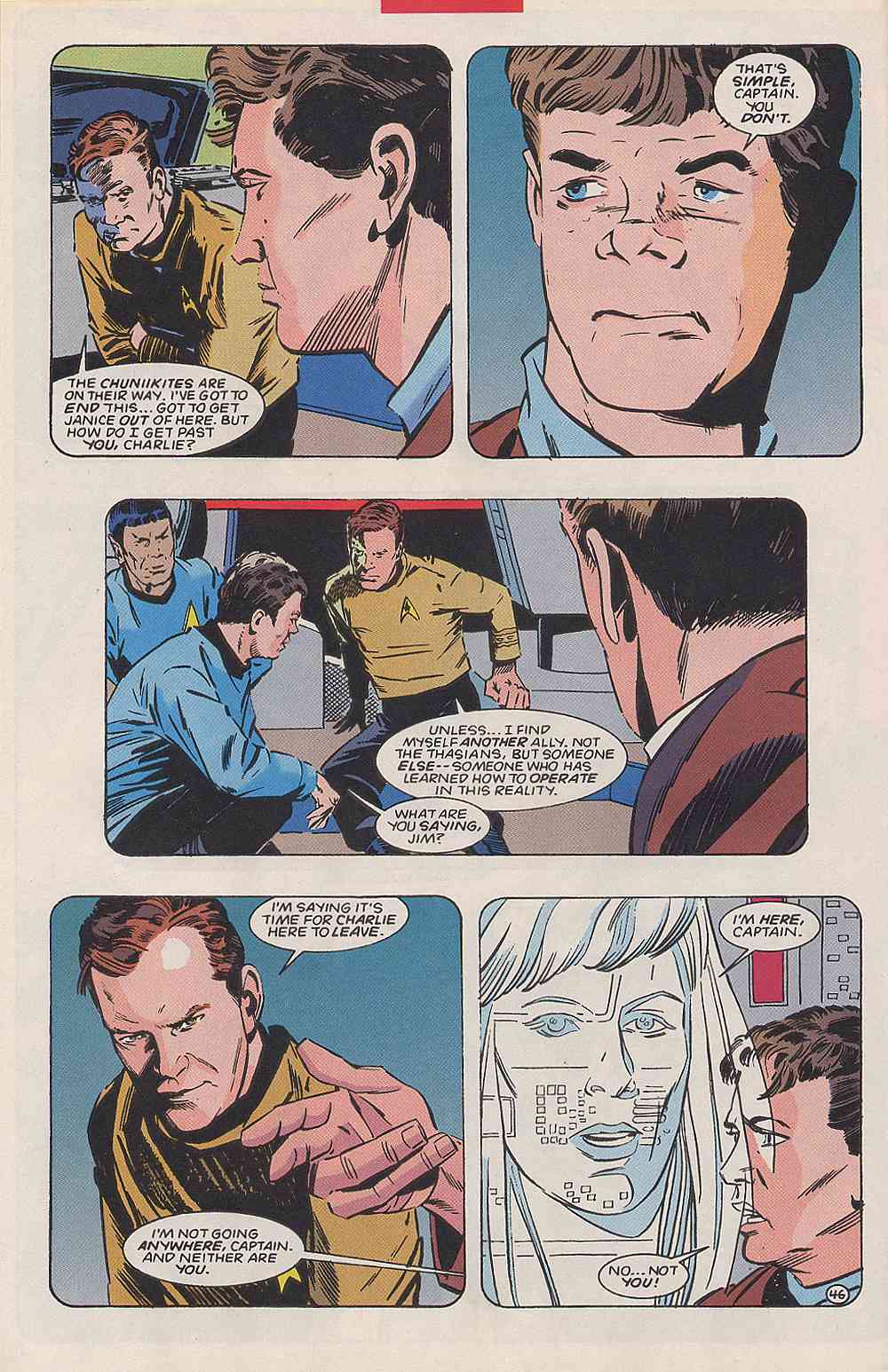 Read online Star Trek (1989) comic -  Issue # _Annual 5 - 54