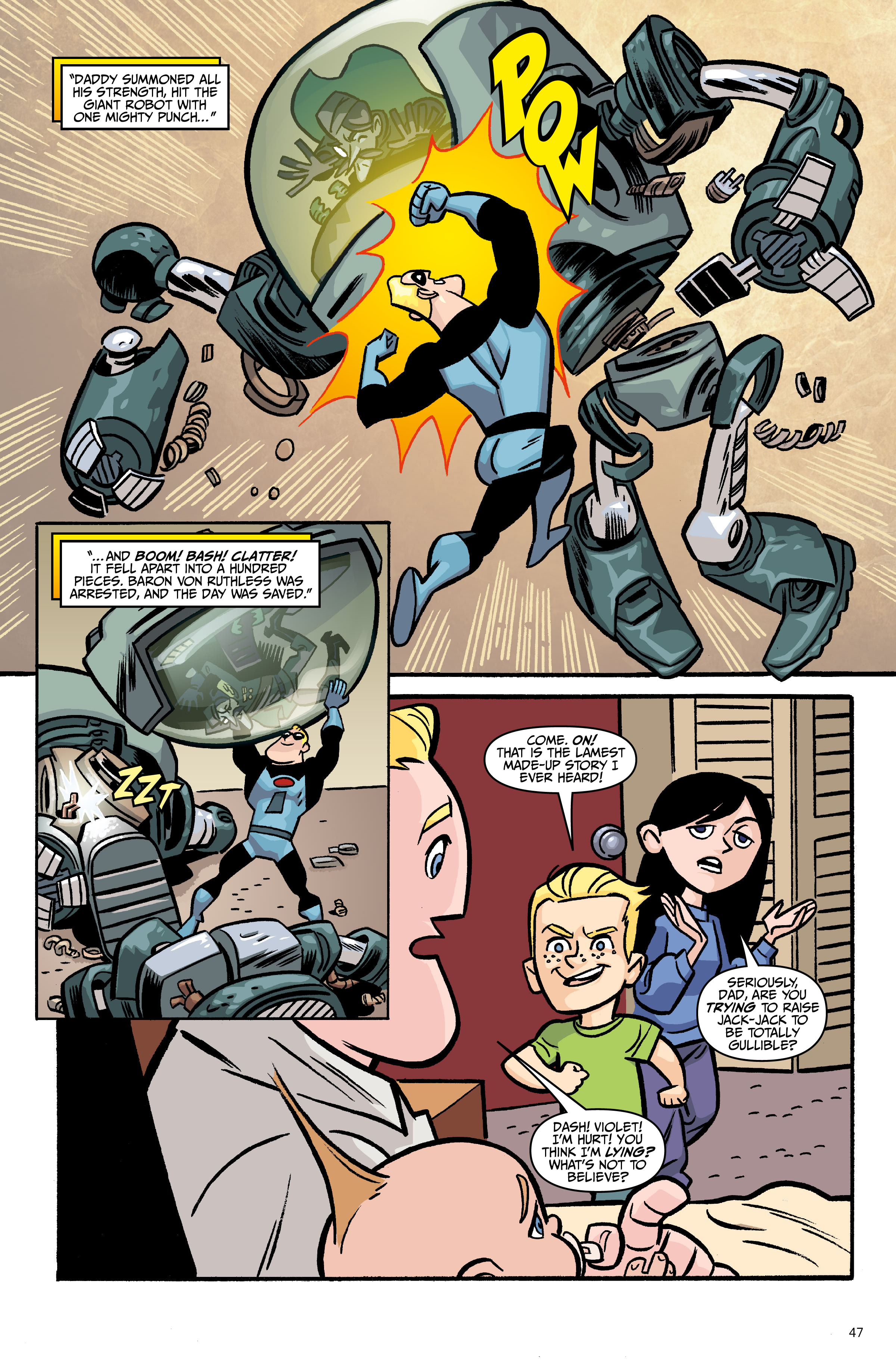 Read online Disney/PIXAR Incredibles 2 Library Edition comic -  Issue # TPB (Part 1) - 46