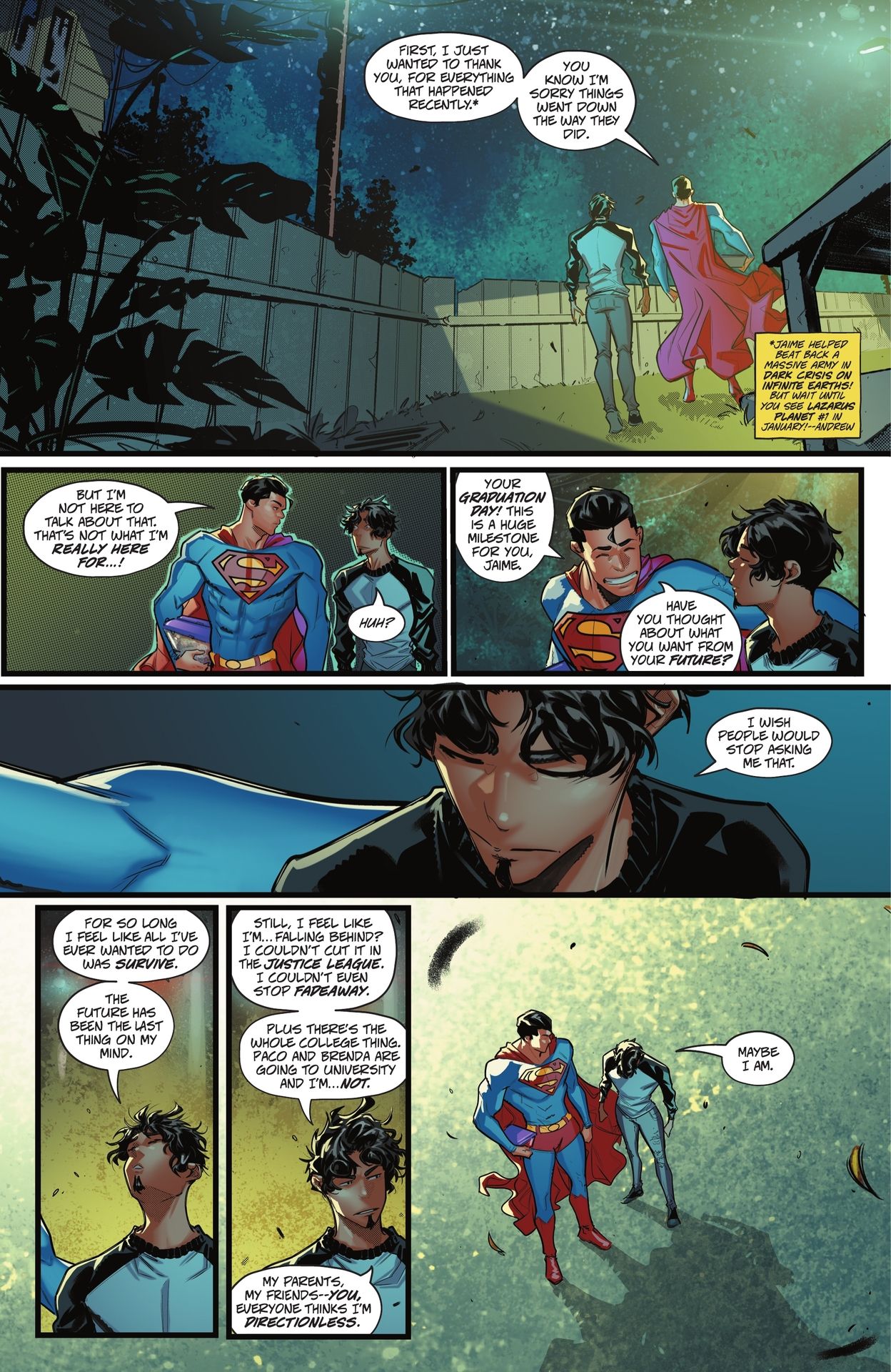 Read online Blue Beetle: Graduation Day comic -  Issue #1 - 17