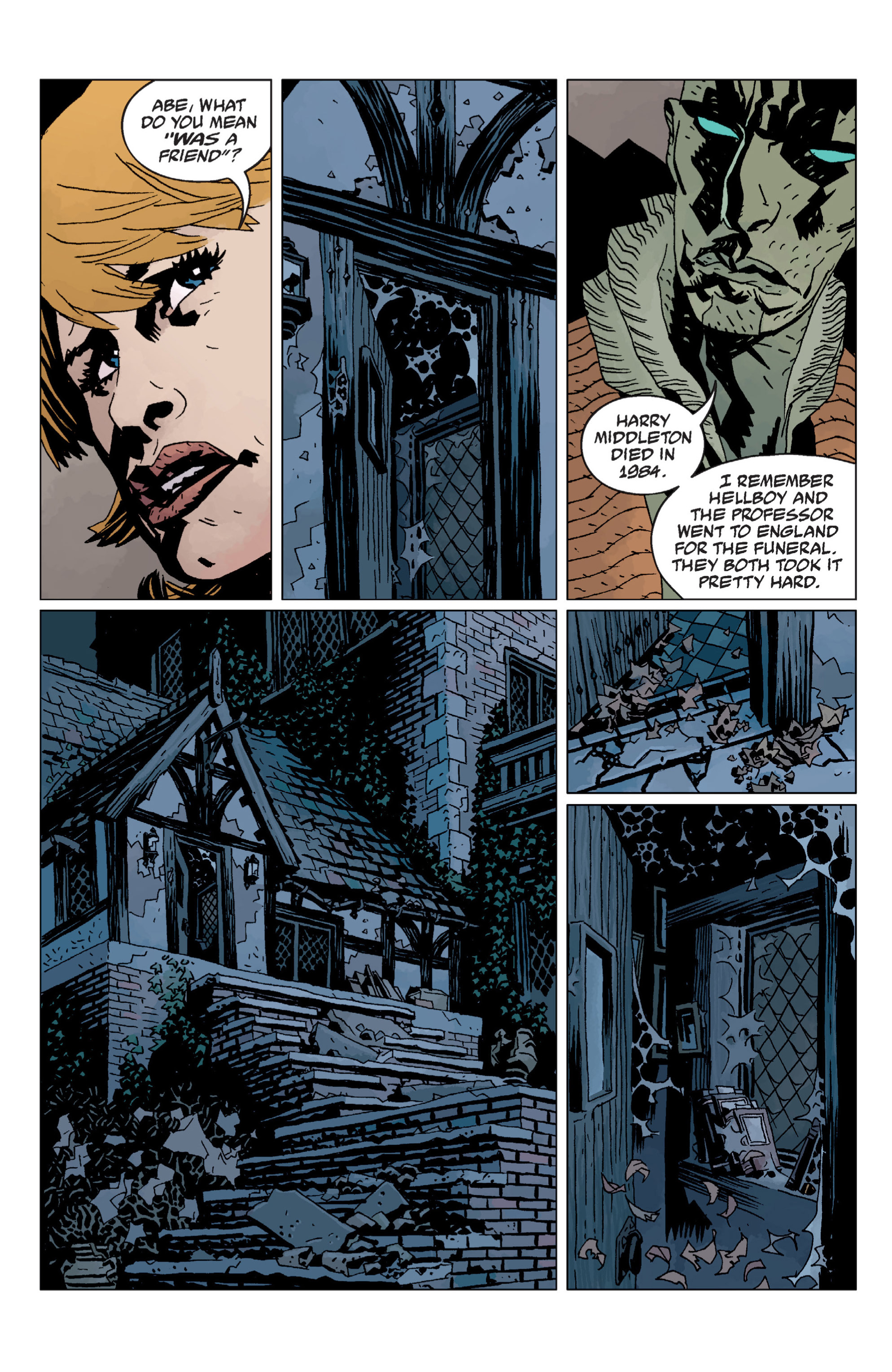 Read online Hellboy comic -  Issue #8 - 167
