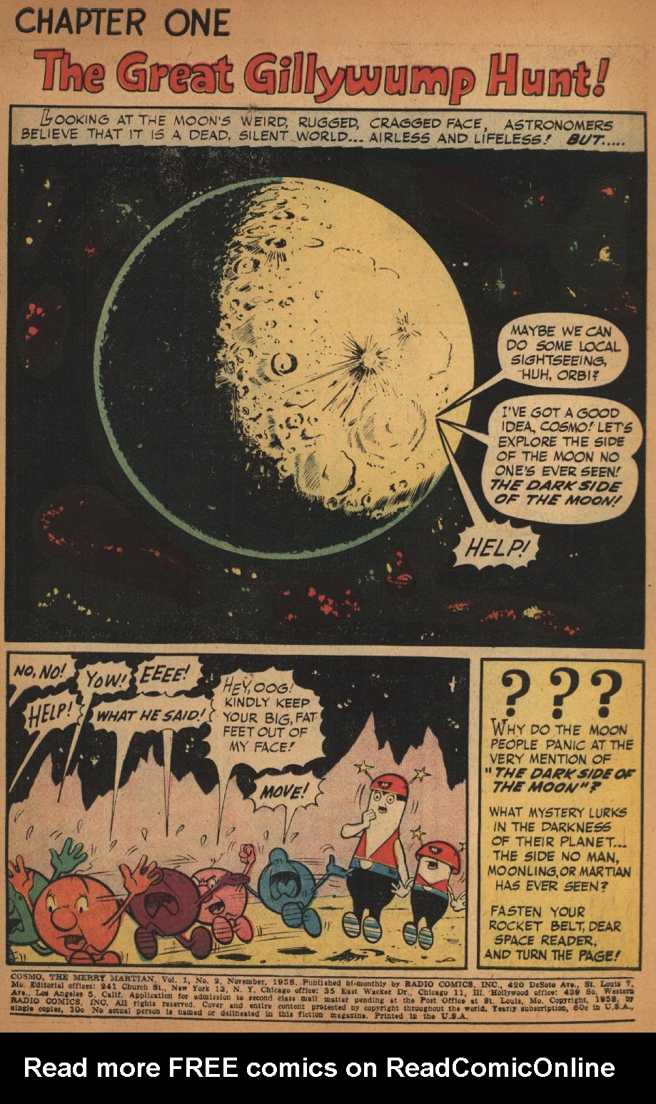 Read online Cosmo the Merry Martian comic -  Issue #2 - 3