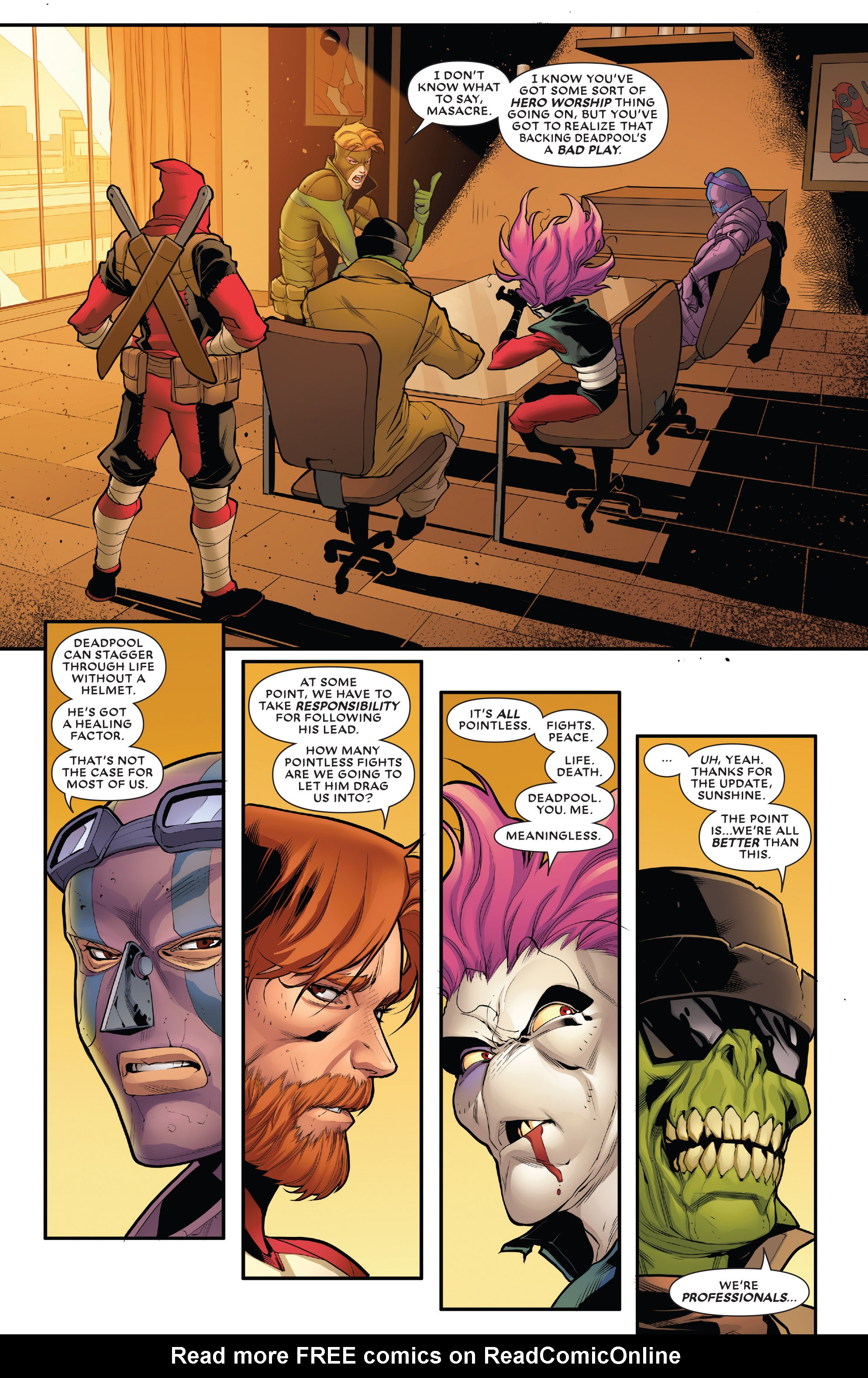 Read online Deadpool & the Mercs For Money [II] comic -  Issue #3 - 12