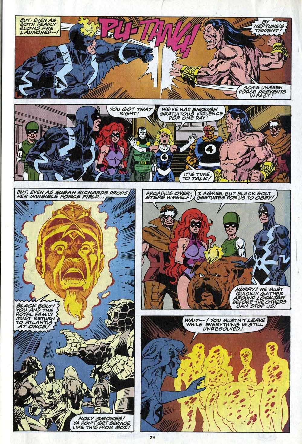 Read online Fantastic Four (1961) comic -  Issue #402 - 31