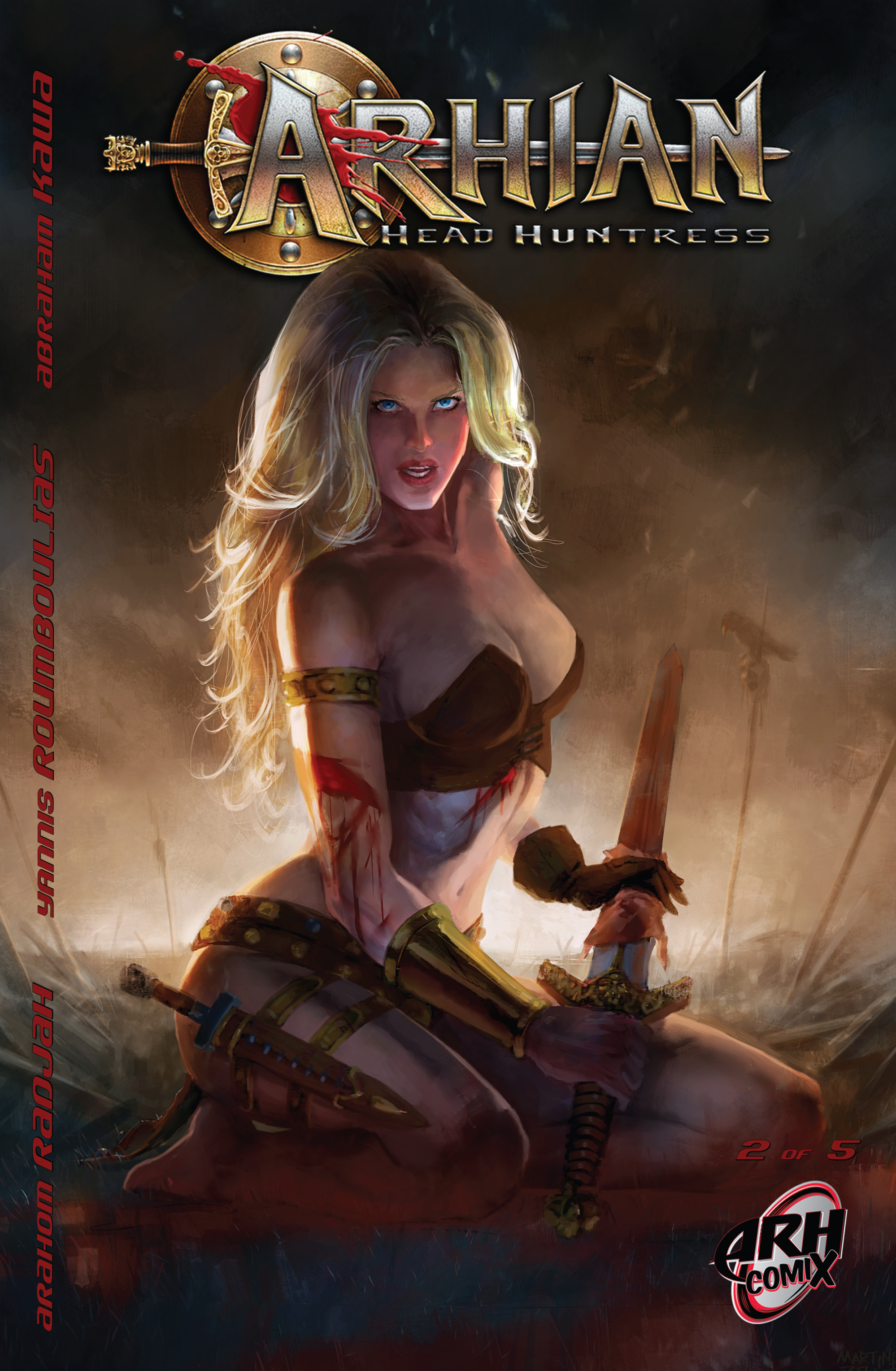 Read online Arhian: Head Huntress comic -  Issue #2 - 1