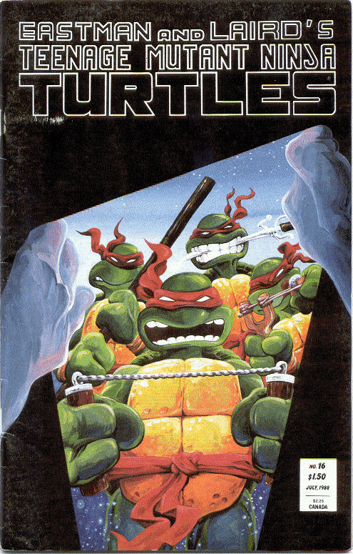 Read online Teenage Mutant Ninja Turtles (1984) comic -  Issue #16 - 1