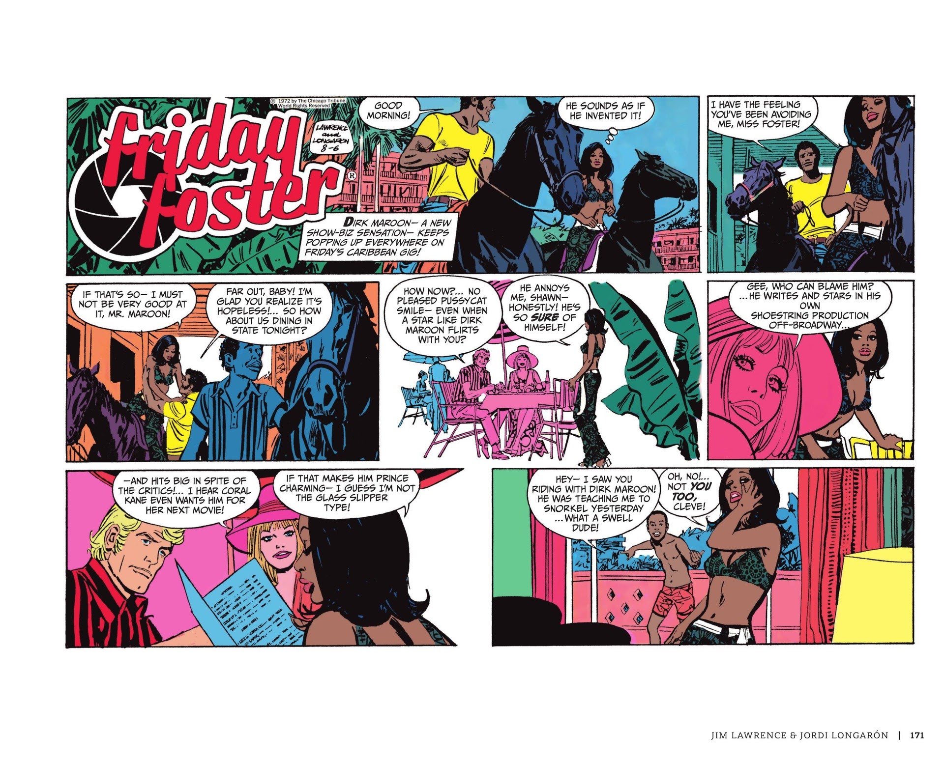 Read online Friday Foster: The Sunday Strips comic -  Issue # TPB (Part 2) - 72