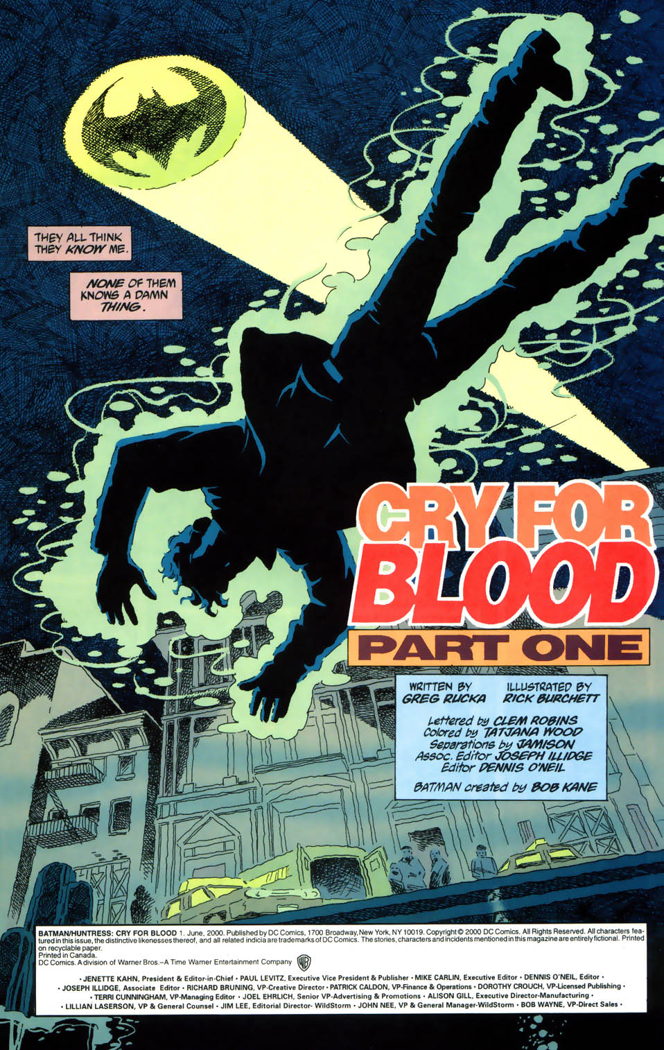 Read online Batman/Huntress: Cry for Blood comic -  Issue #1 - 2