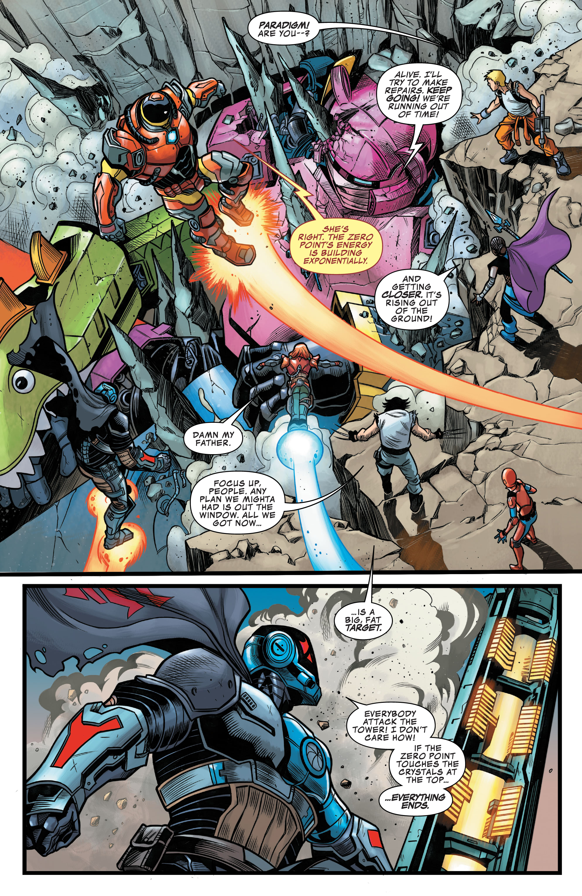 Read online Fortnite X Marvel: Zero War comic -  Issue #5 - 14