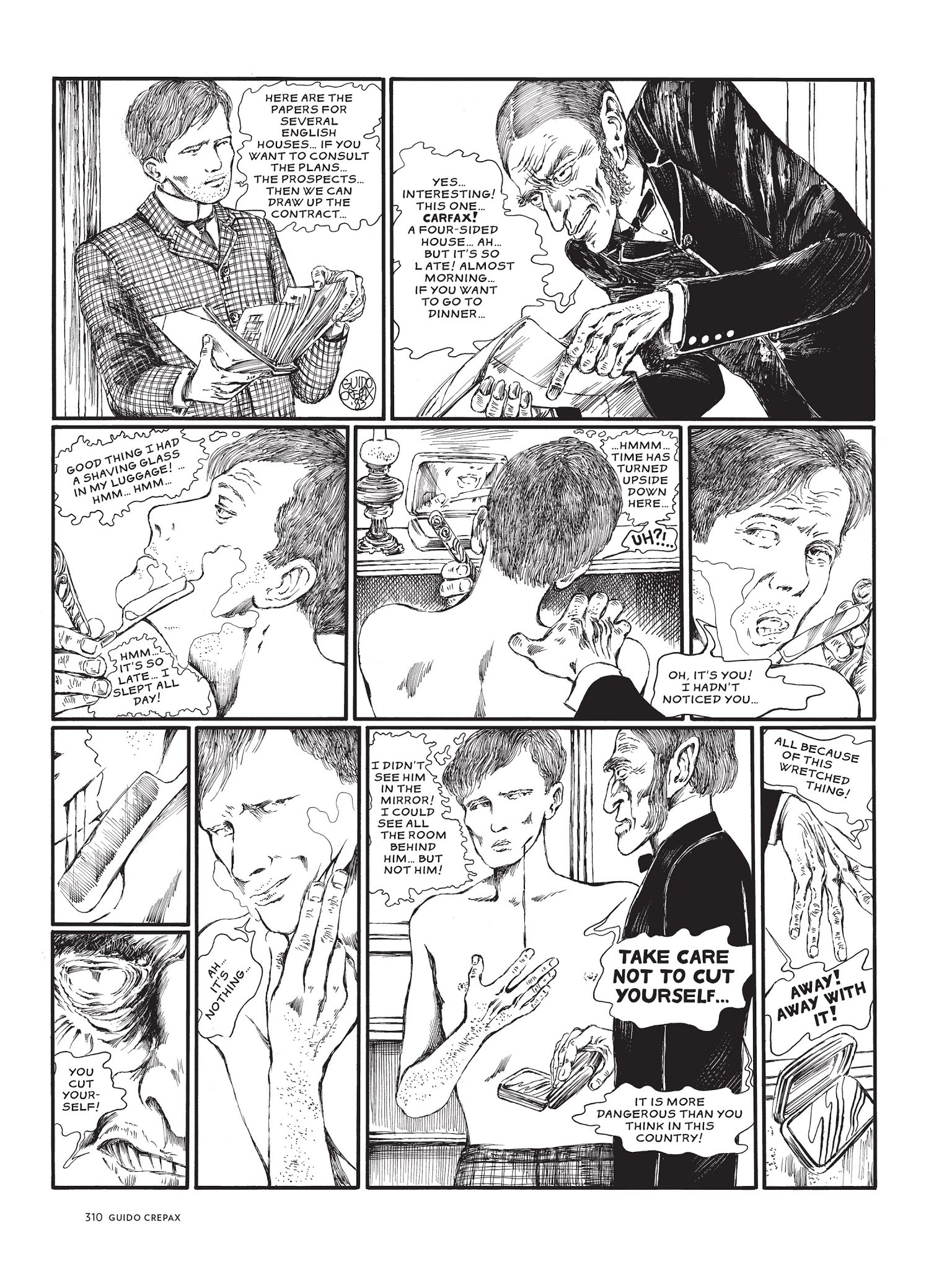 Read online The Complete Crepax comic -  Issue # TPB 1 - 299