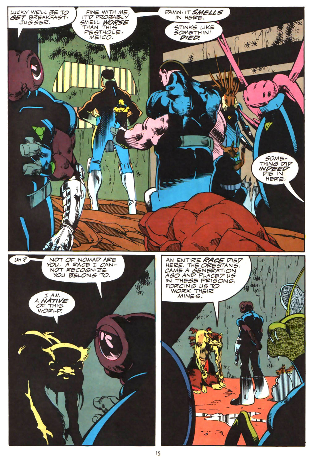 Read online Alien Legion (1987) comic -  Issue #10 - 17