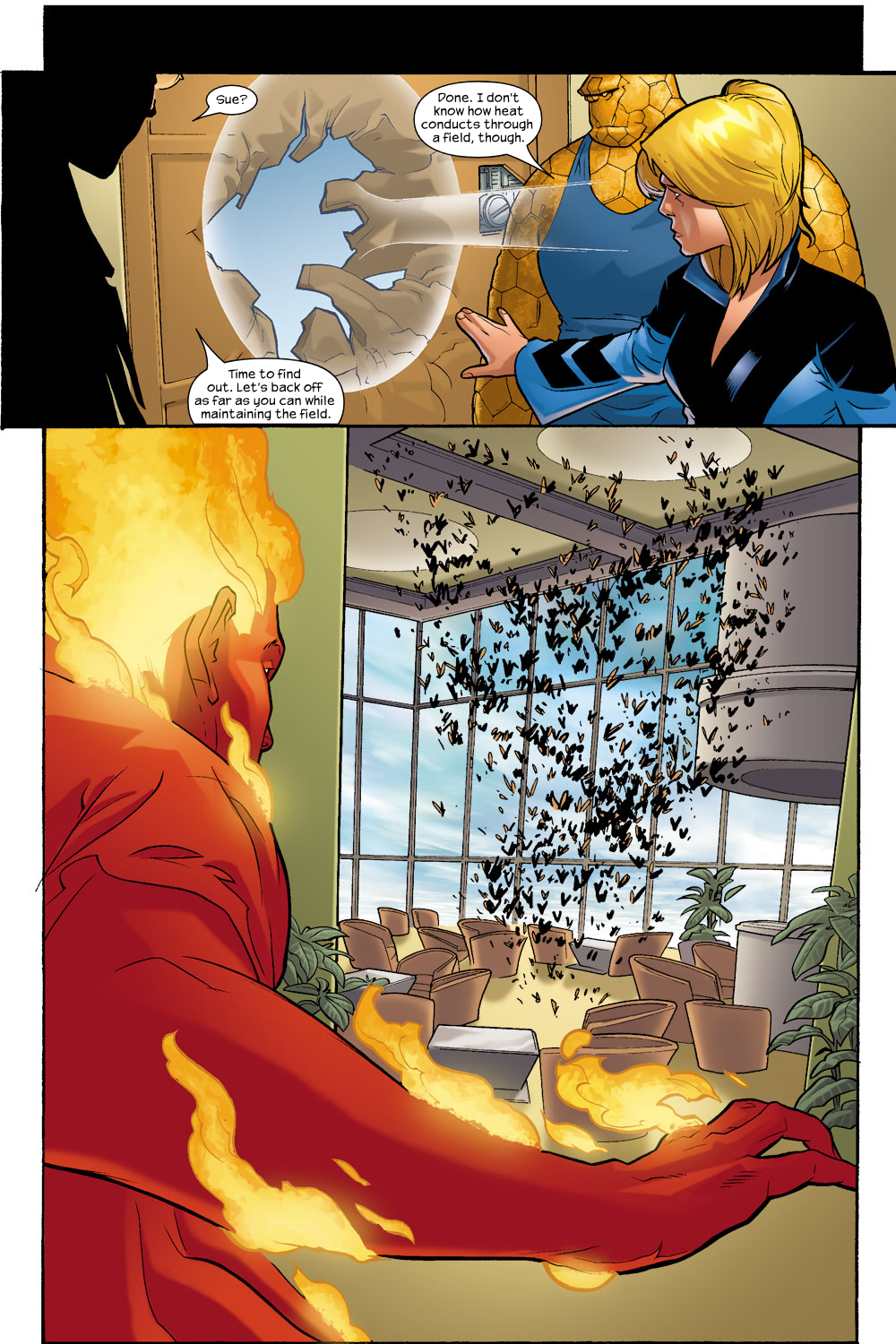 Read online Ultimate Fantastic Four (2004) comic -  Issue #9 - 14
