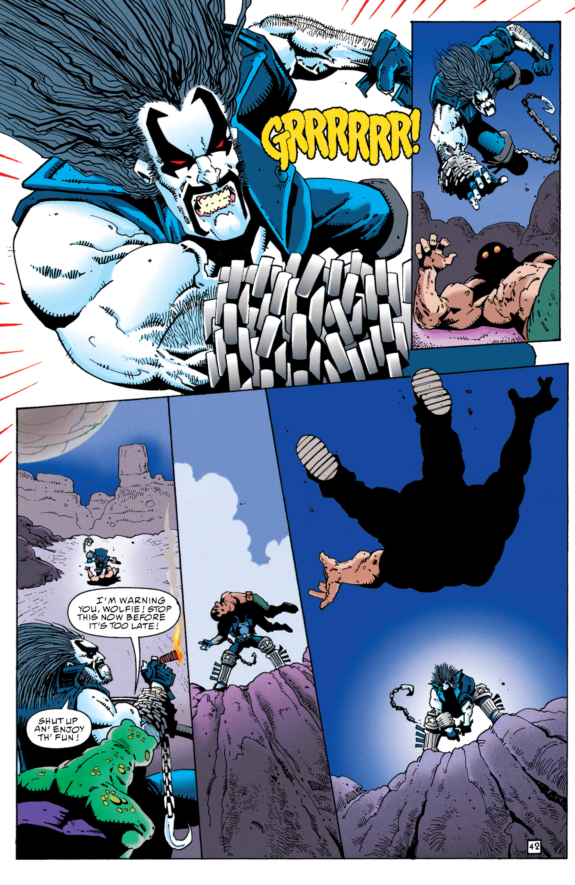 Read online Lobo (1993) comic -  Issue # _Annual 3 - Year One - 43