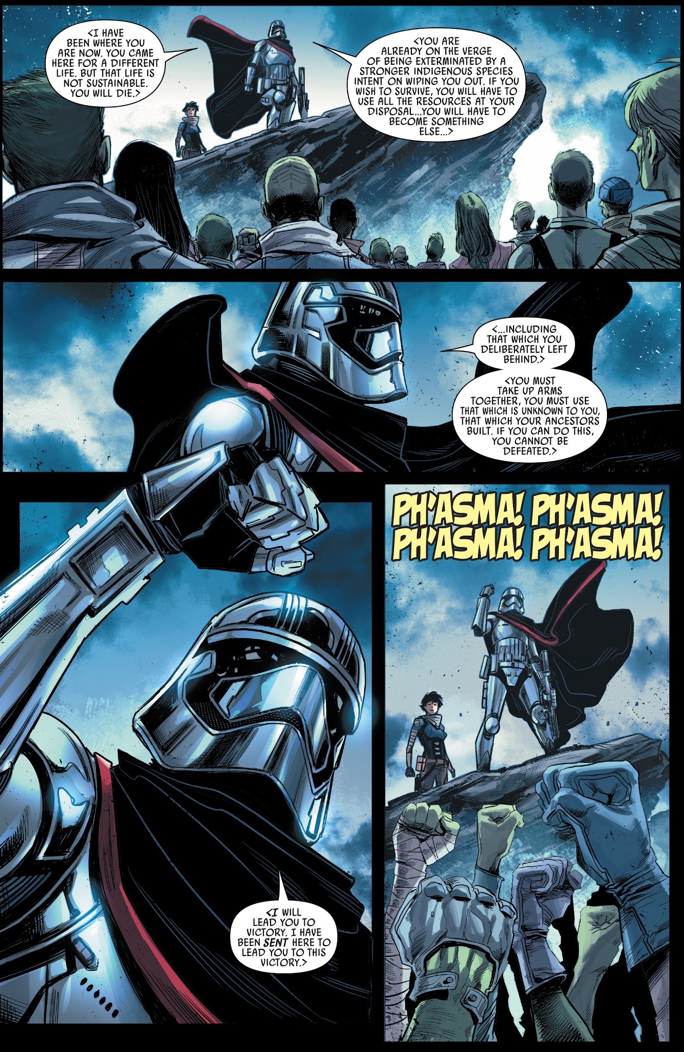 Read online Journey to Star Wars: The Last Jedi - Captain Phasma comic -  Issue #3 - 13