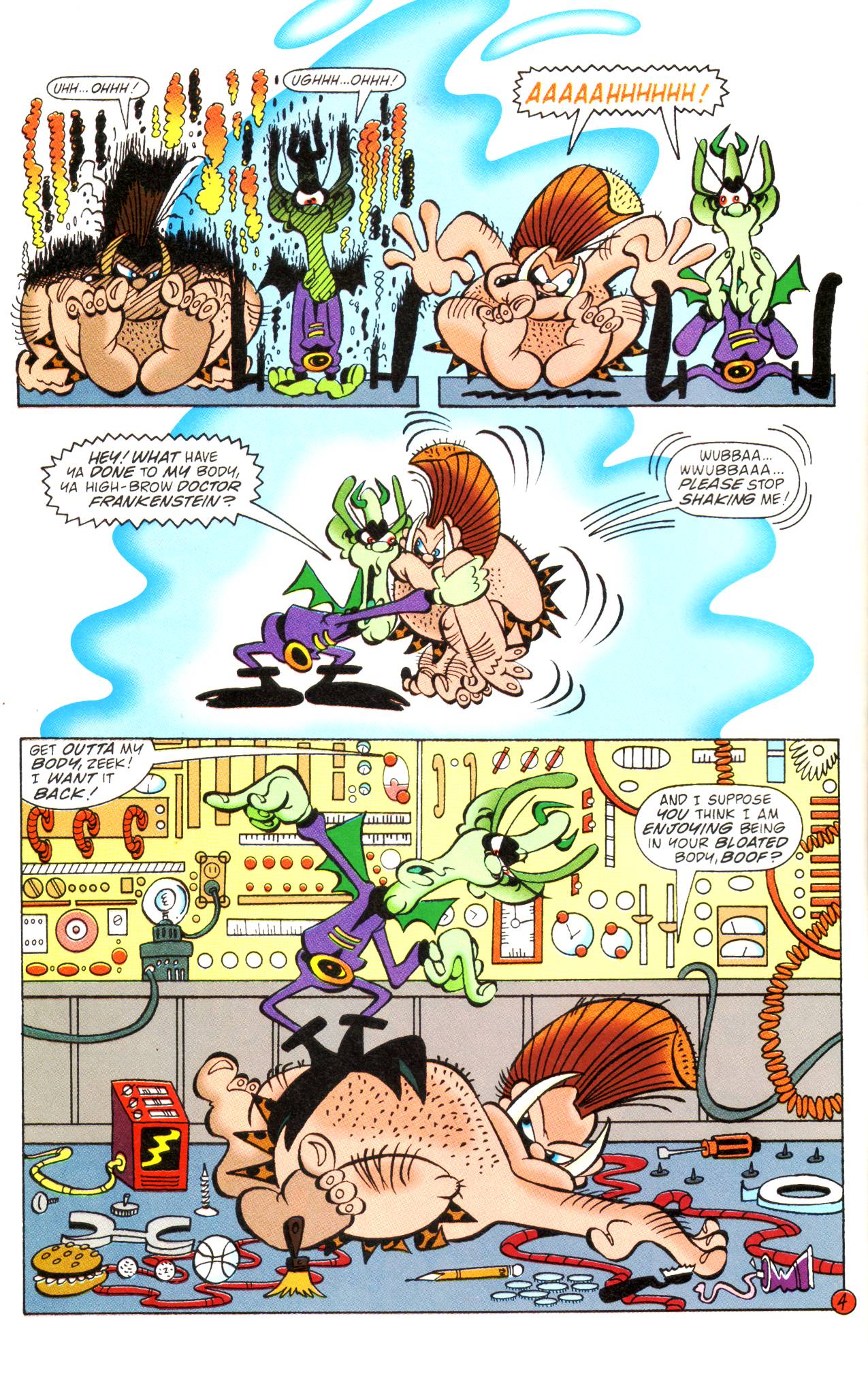 Read online Boof And The Bruise Crew comic -  Issue #3 - 5